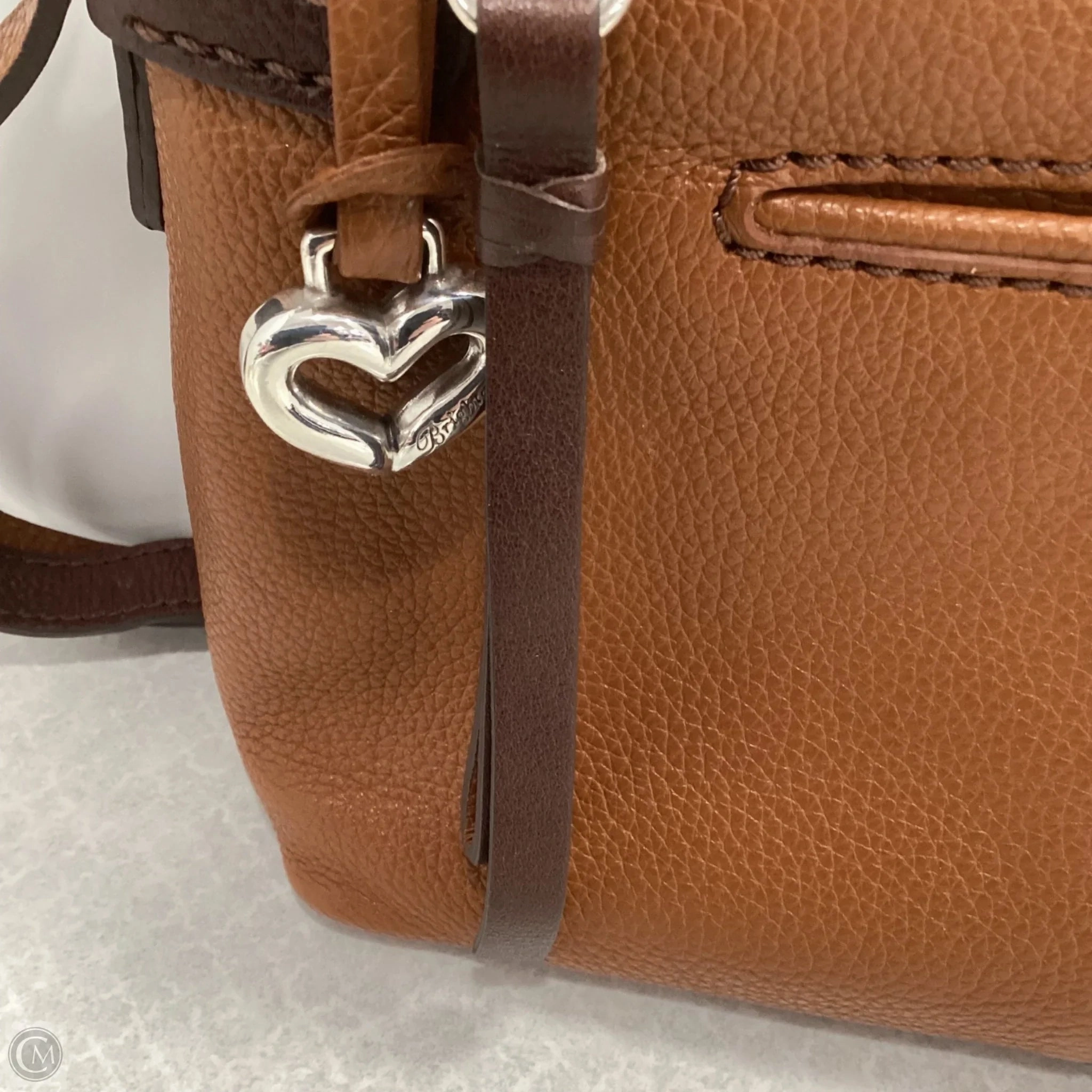 Crossbody Leather By Brighton, Size: Small