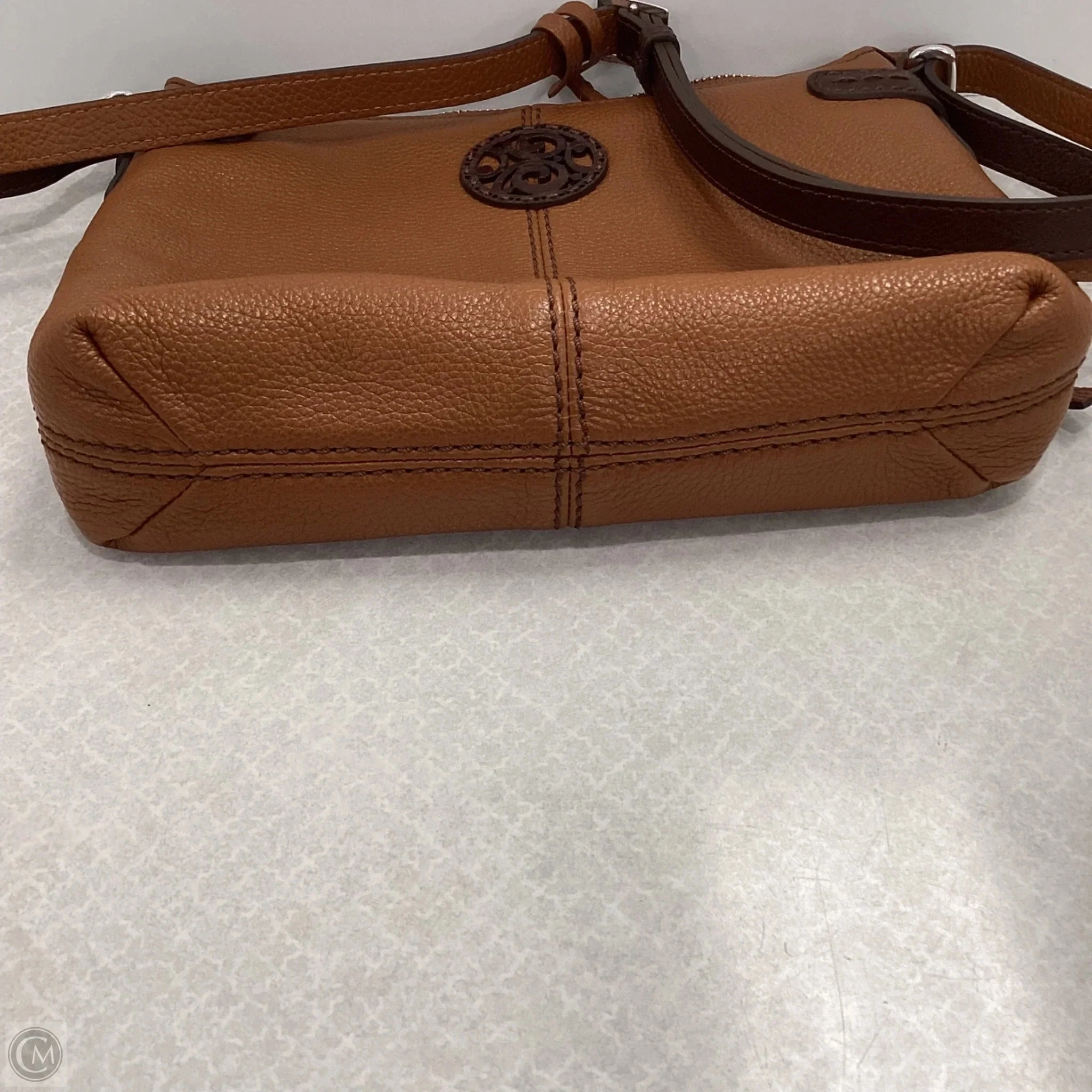 Crossbody Leather By Brighton, Size: Small