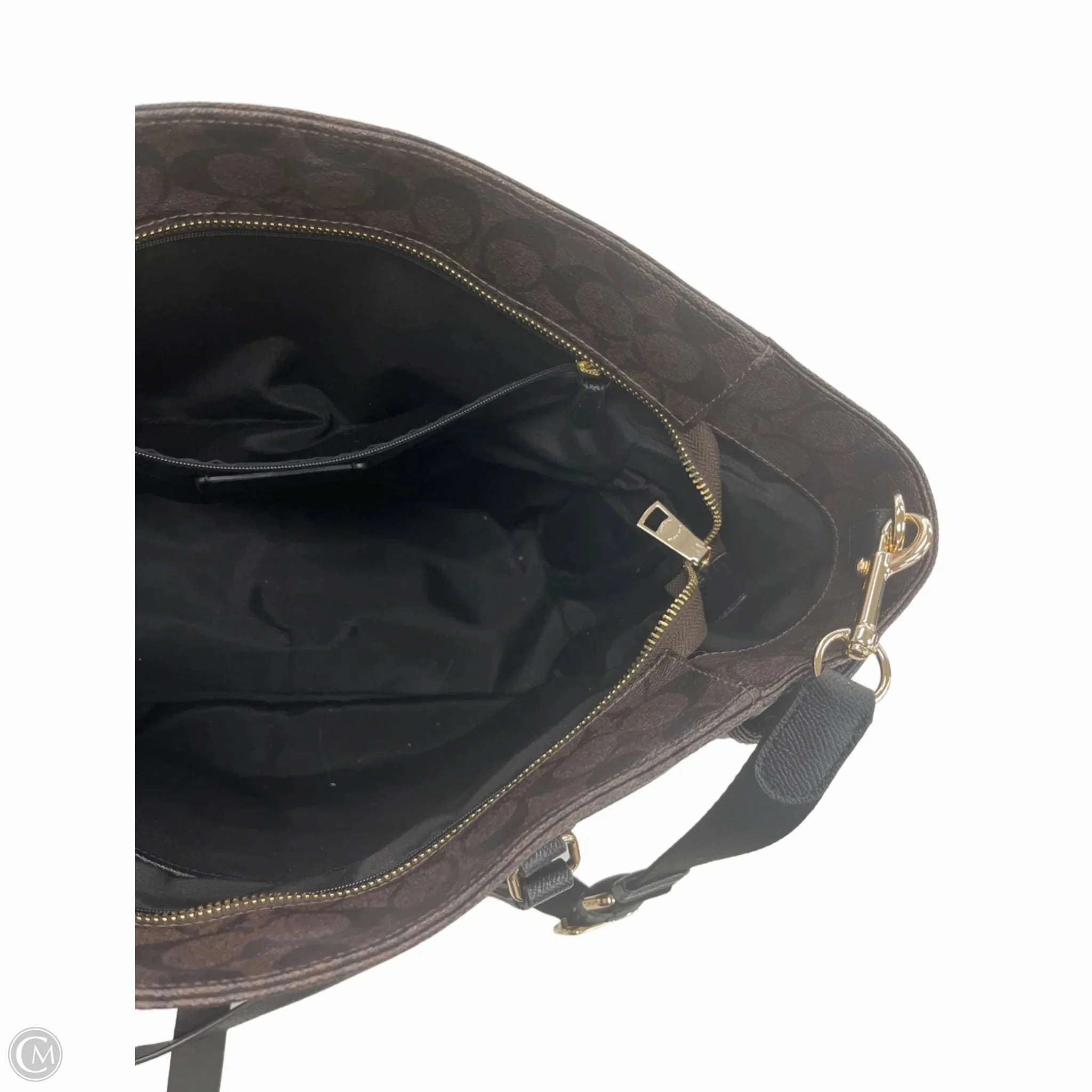 Diaper Bag Designer By Coach, Size: Large