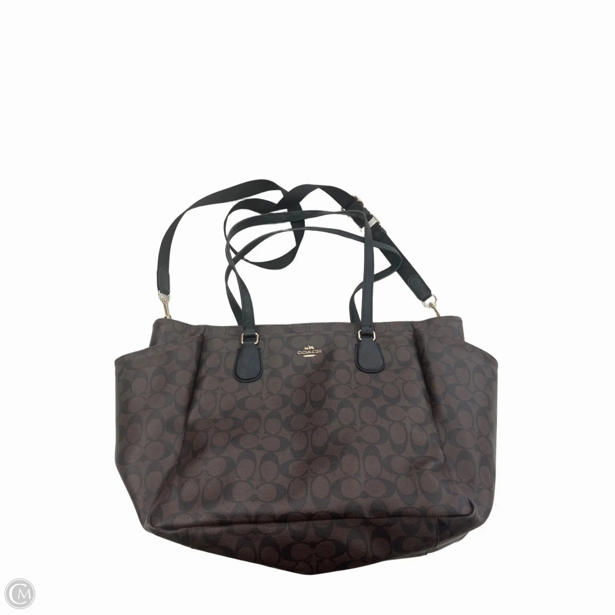 Diaper Bag Designer By Coach, Size: Large