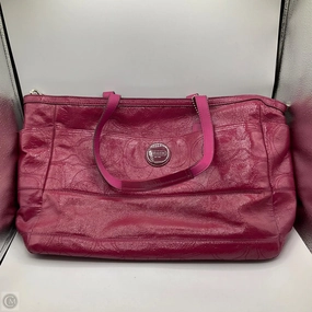 Diaper Bag Designer By Coach, Size: Large
