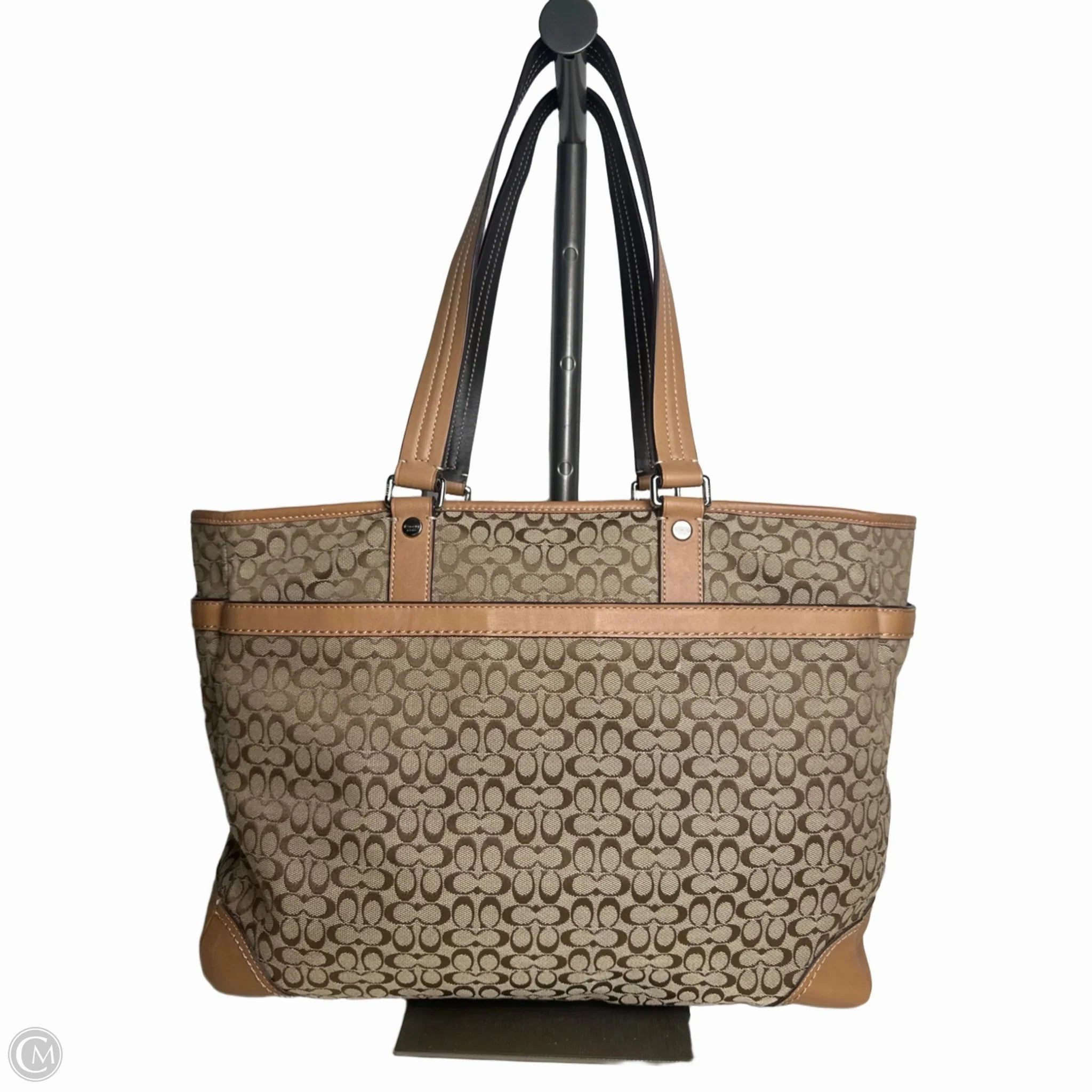 Diaper Bag Designer By Coach, Size: Large