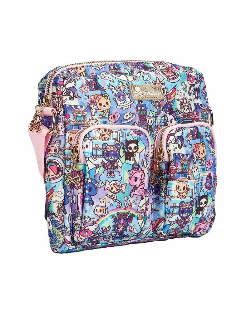 Digital Princess Double Pocket Crossbody