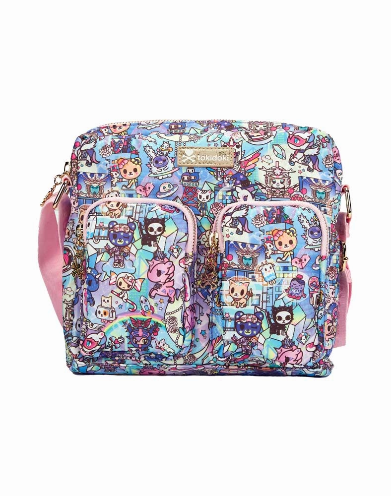 Digital Princess Double Pocket Crossbody