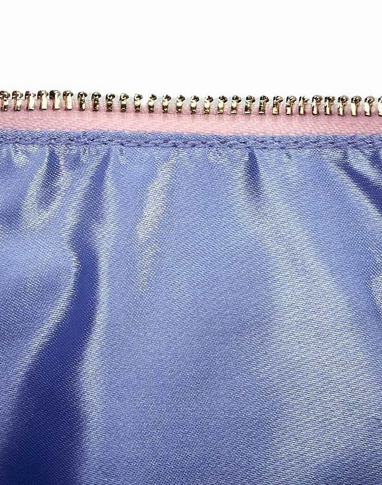 Digital Princess Gusset Zip Pouch Wristlet