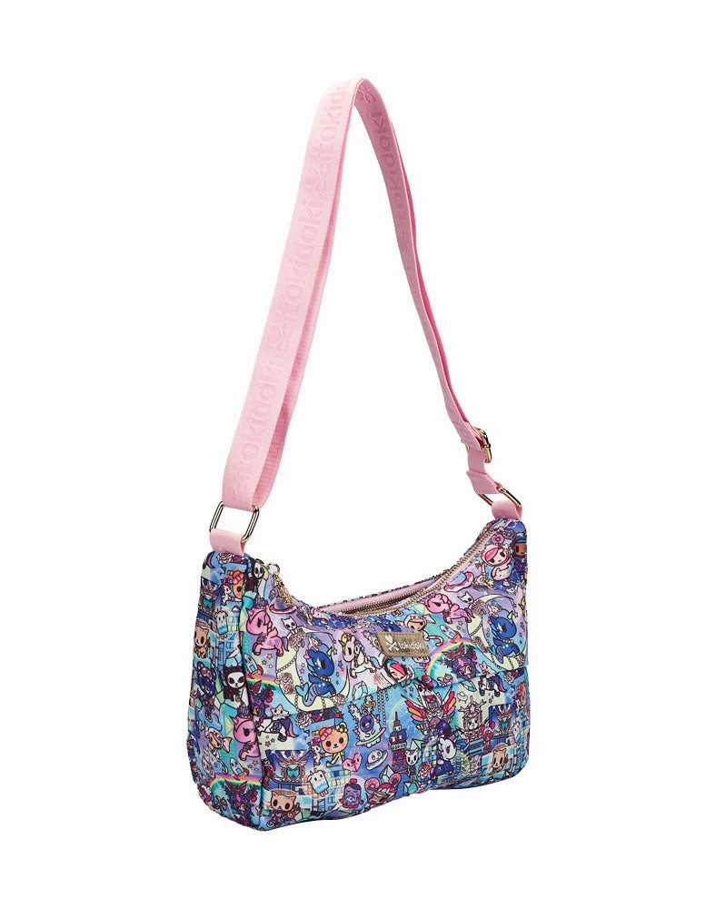 Digital Princess Slouchy Shoulder Bag