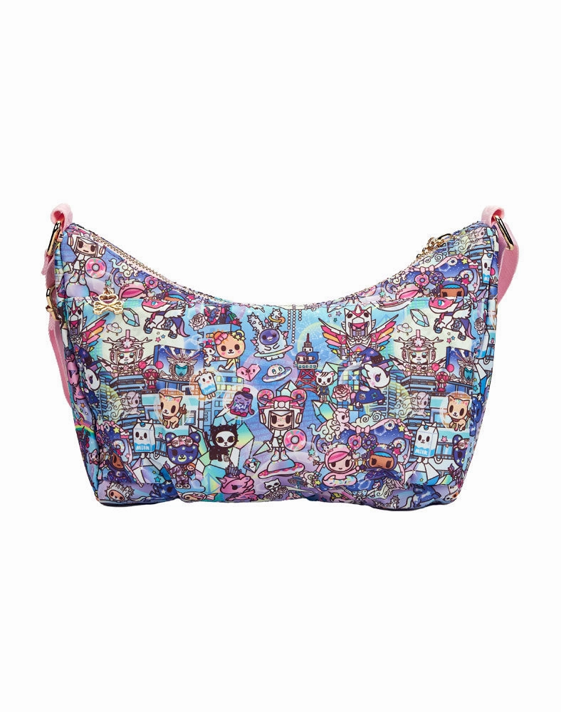 Digital Princess Slouchy Shoulder Bag