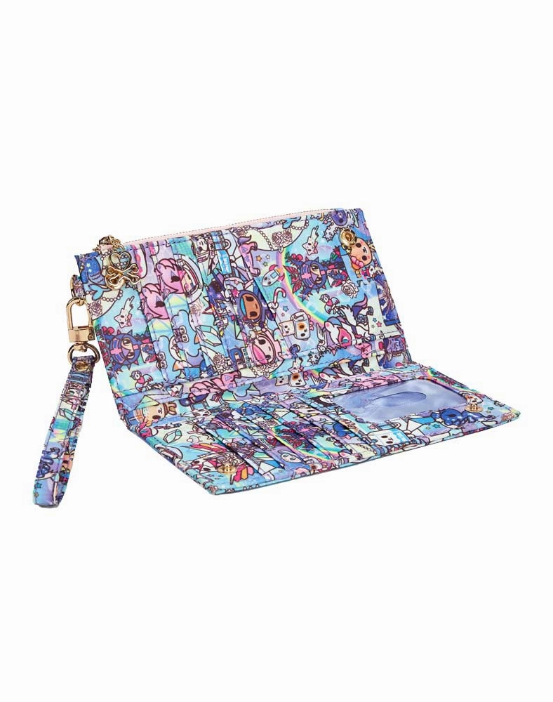 Digital Princess Snap Long Wallet