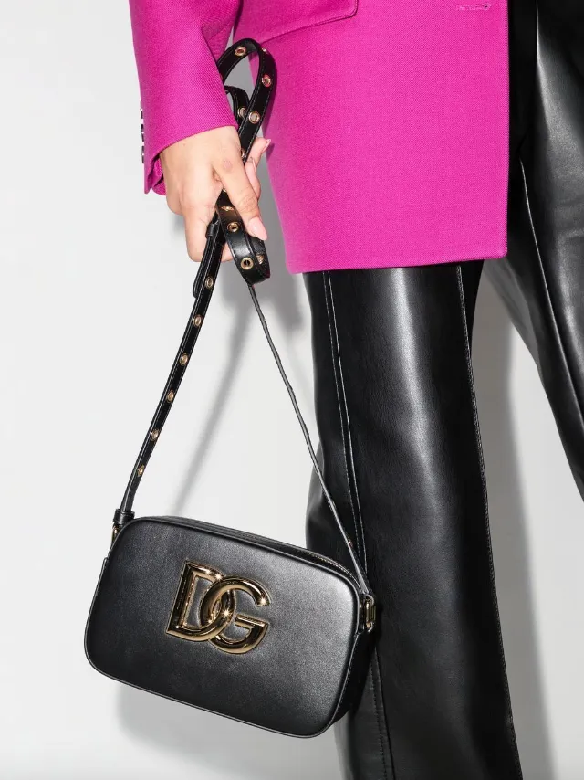 Dolce & Gabbana 3.5 leather crossbody bag
