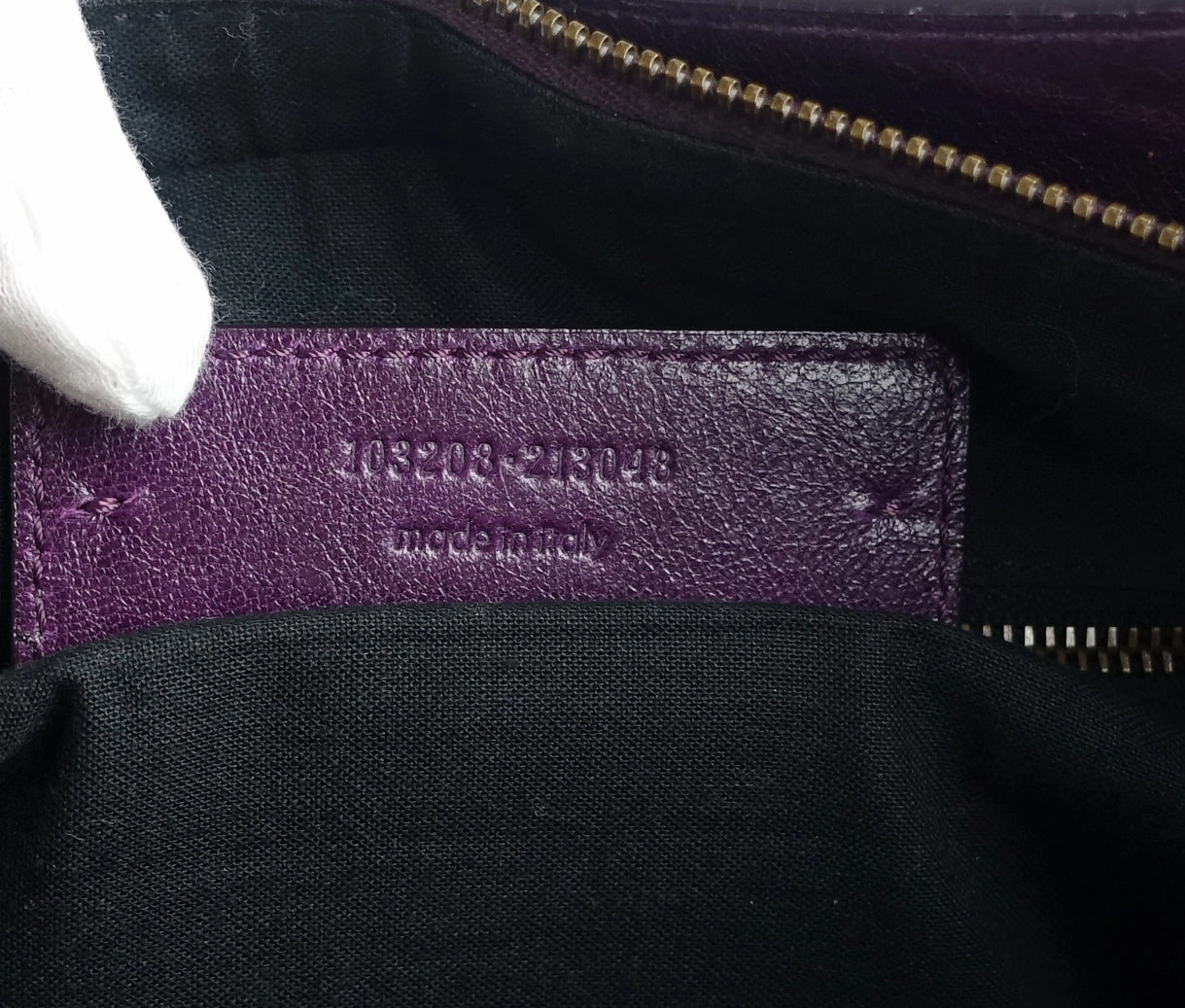 First Classic Studs Agneau Leather City Bag