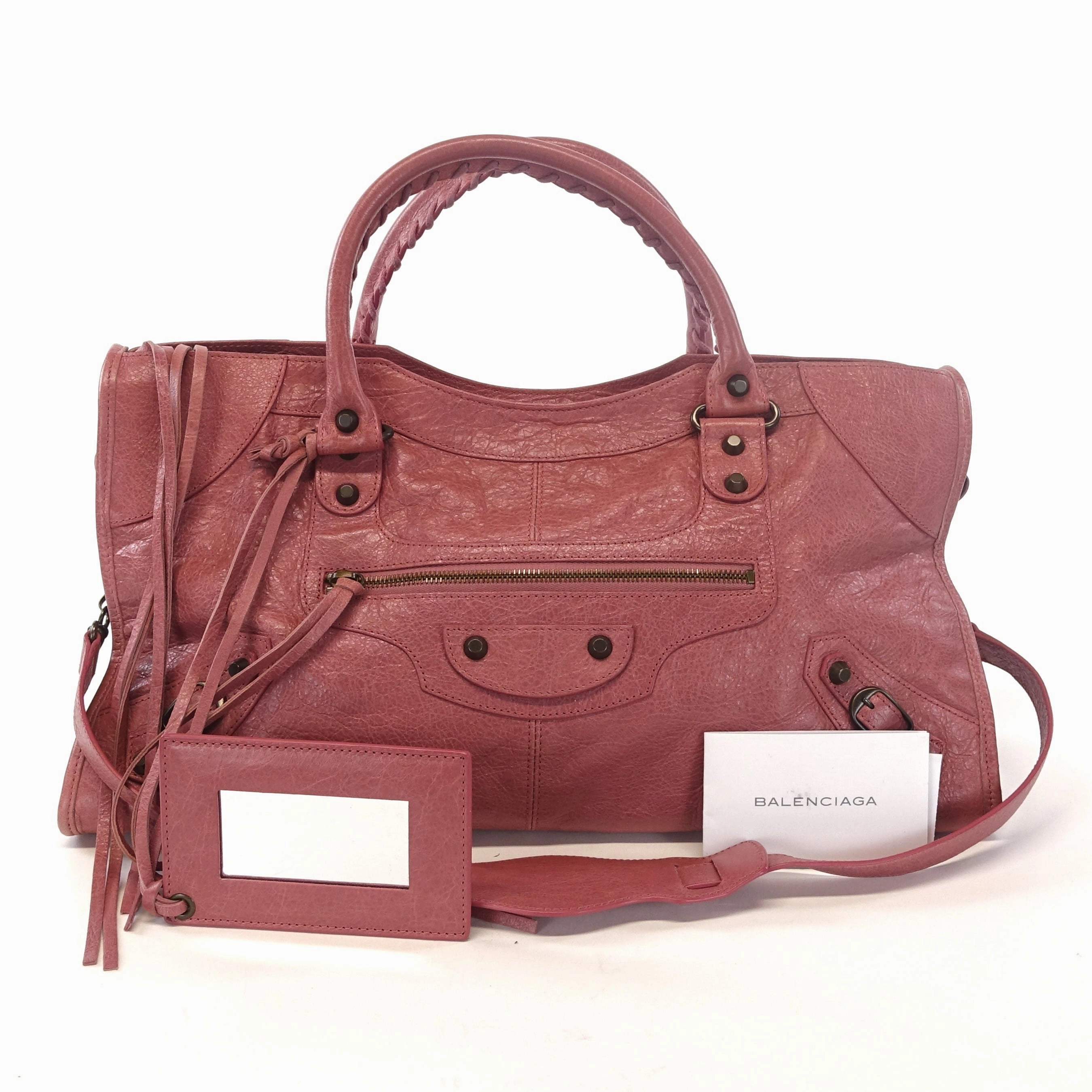 Giant 12 Agneau Leather City Bag