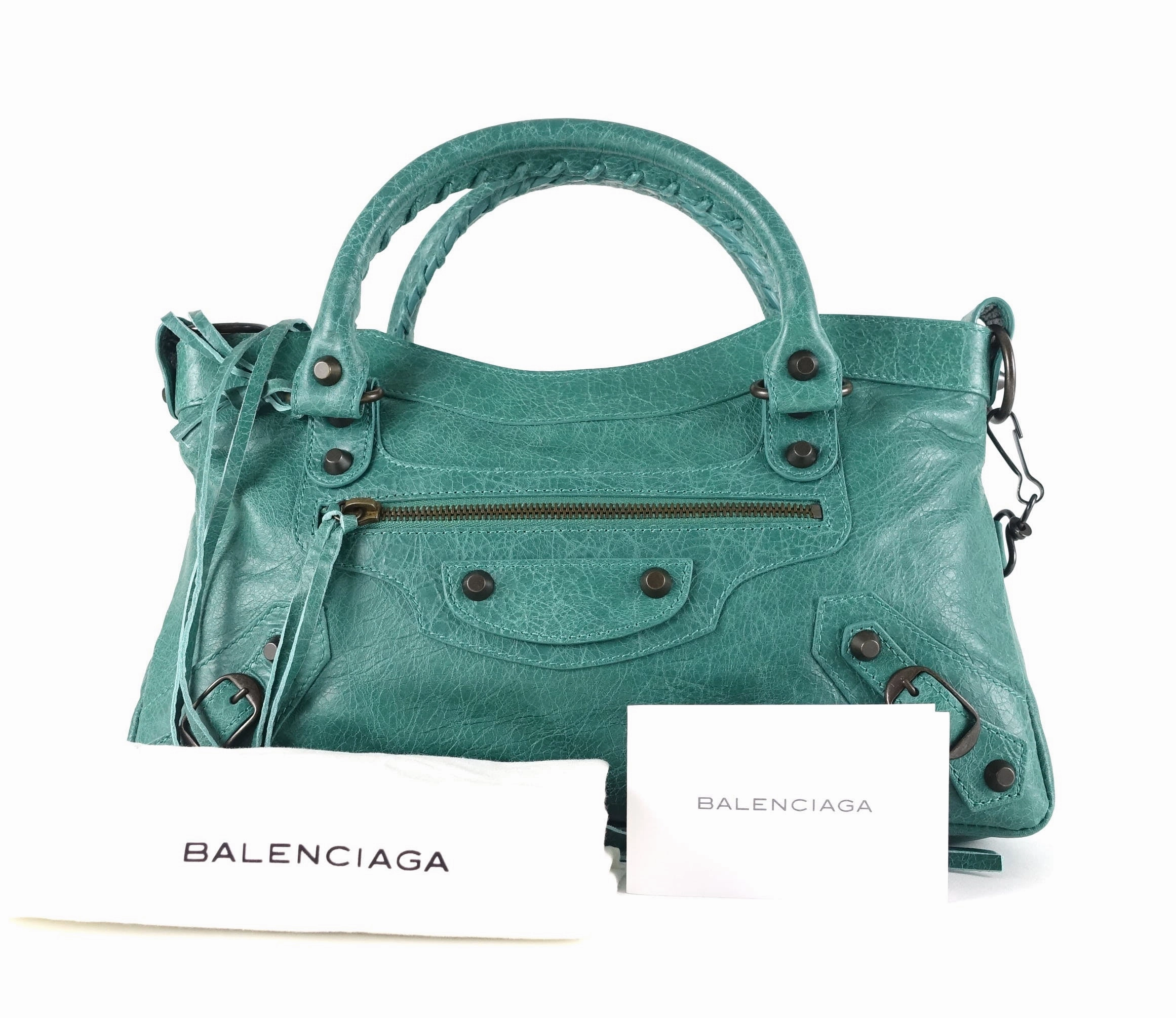 Giant 12 Agneau Leather City Bag