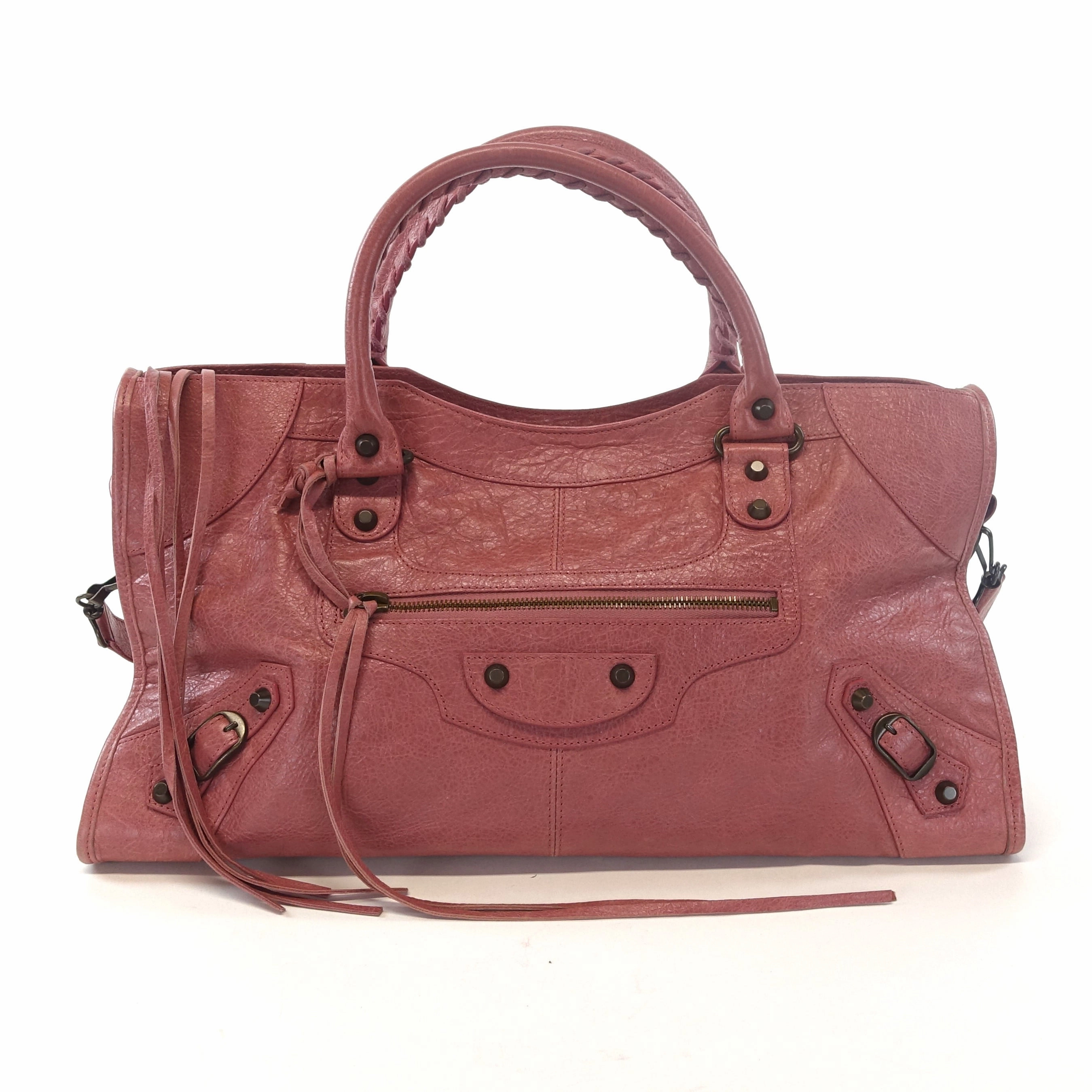 Giant 12 Agneau Leather City Bag