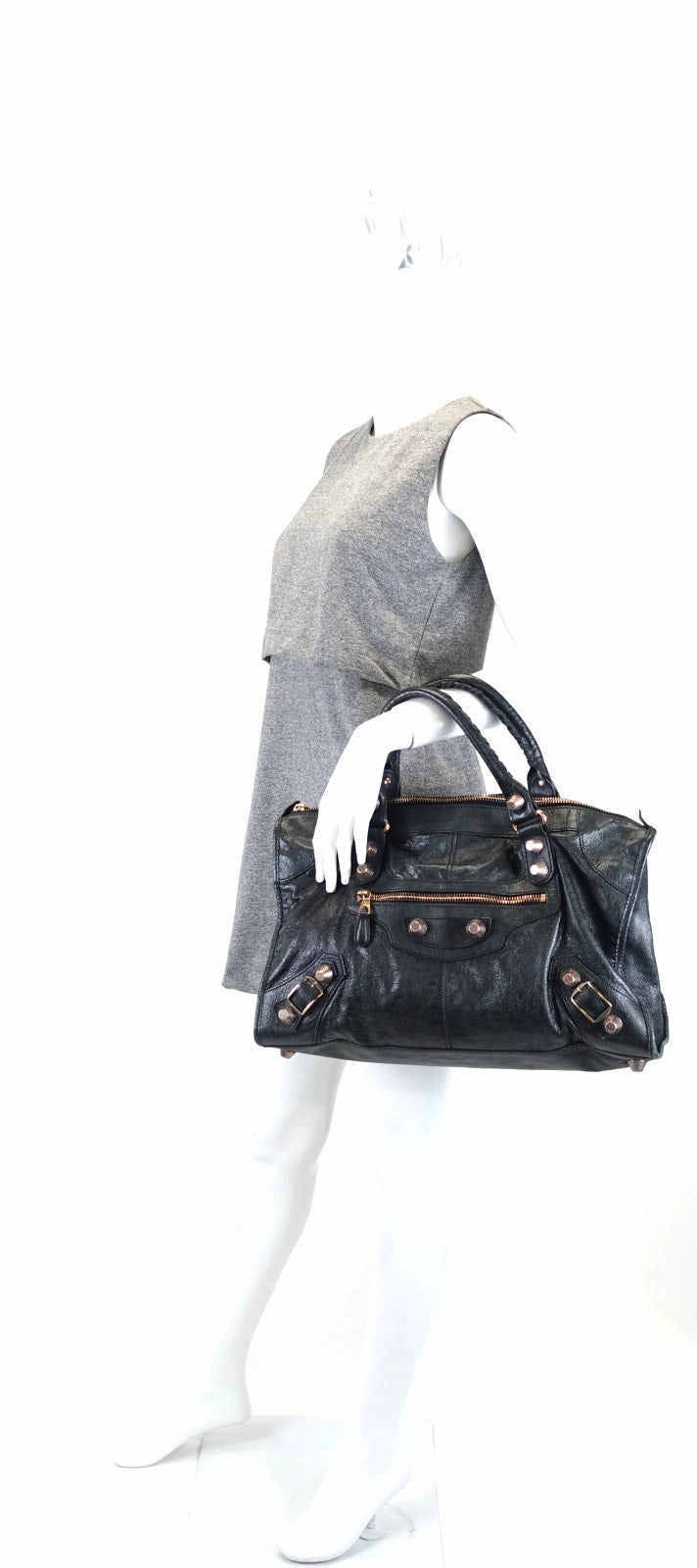 Giant 21 Agneau Leather Work Bag