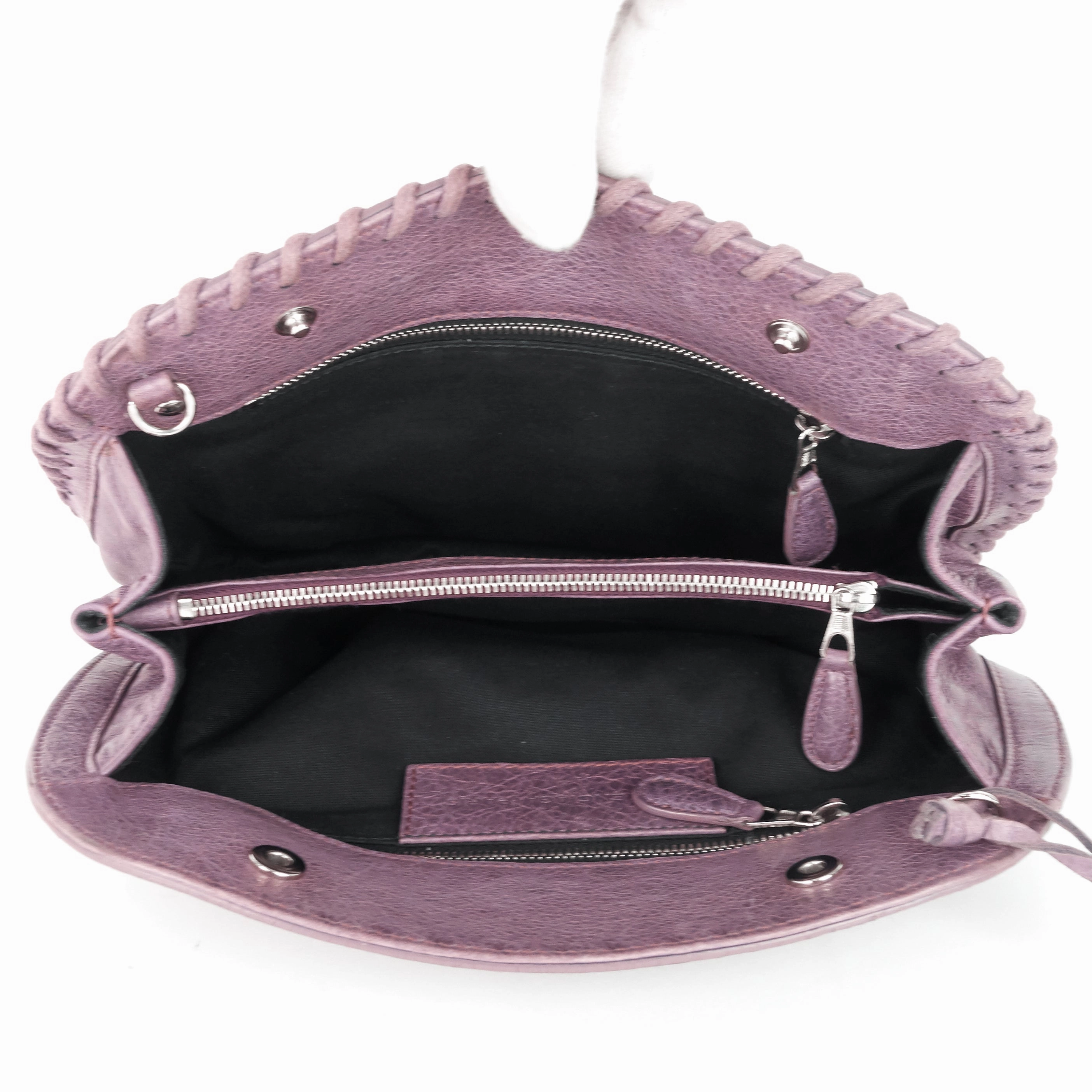 Giant Stitch Agneau Leather Bag