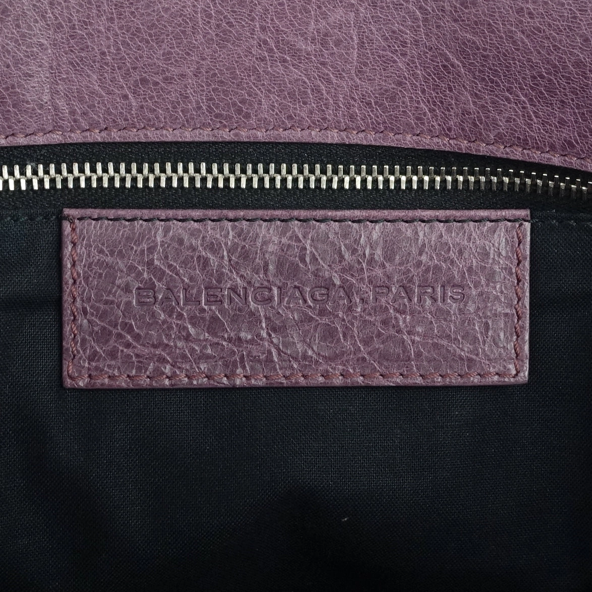 Giant Stitch Agneau Leather Bag