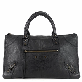 Giant Work Lambskin Handbag