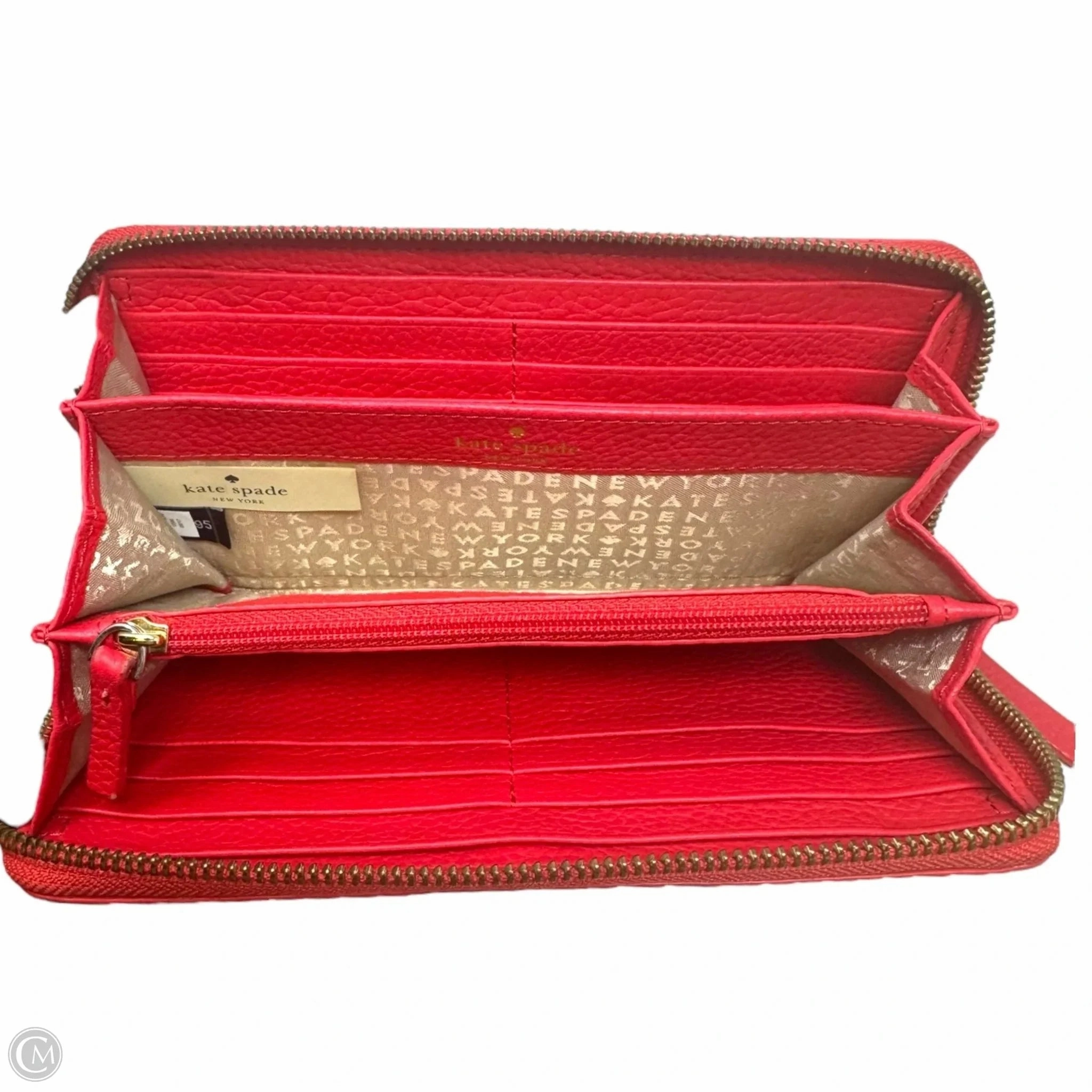 Grant Park Neda Wallet Designer By Kate Spade In Geranium, Size: Medium