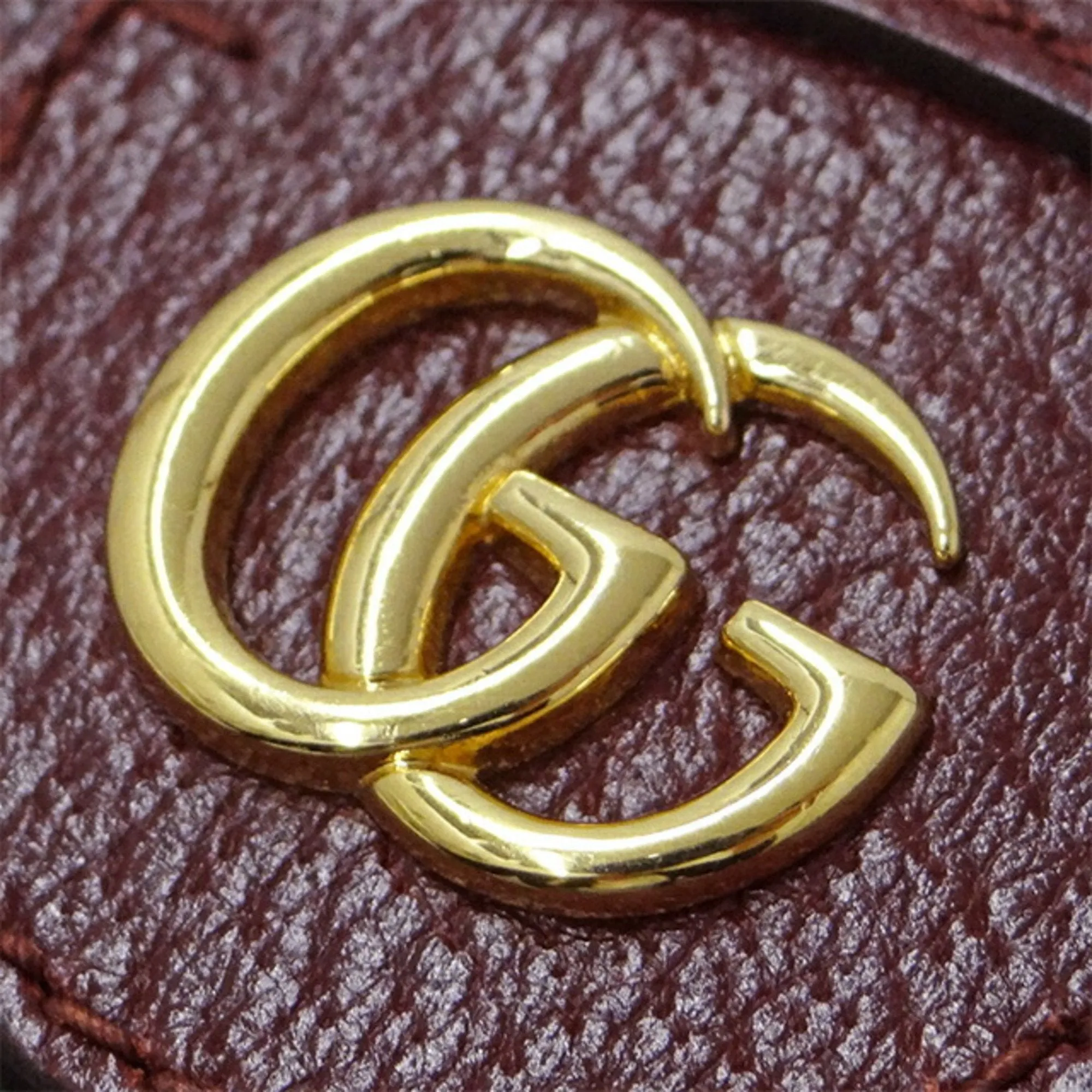 GUCCI Bag Women's Ophidia Shoulder Leather Bordeaux 550618 Chain