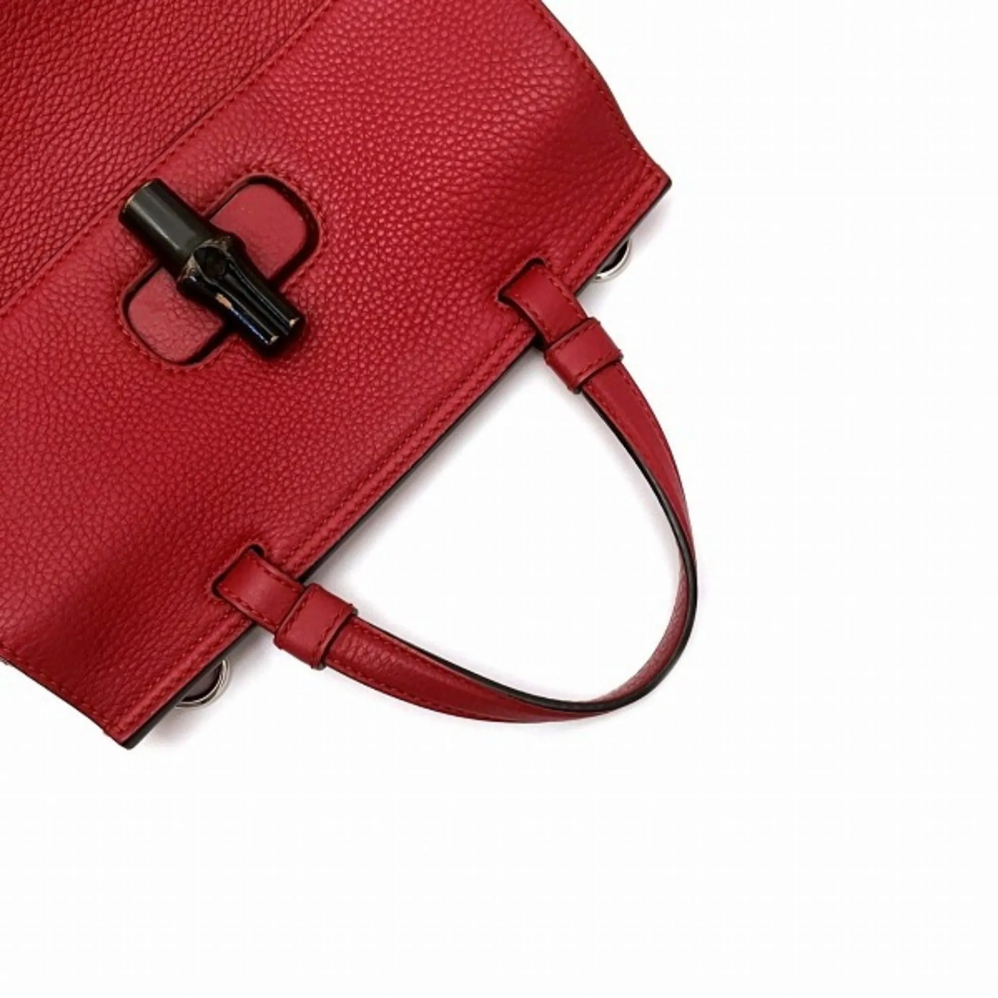 GUCCI Bamboo Daily 370831 Bag Handbag Shoulder Ladies