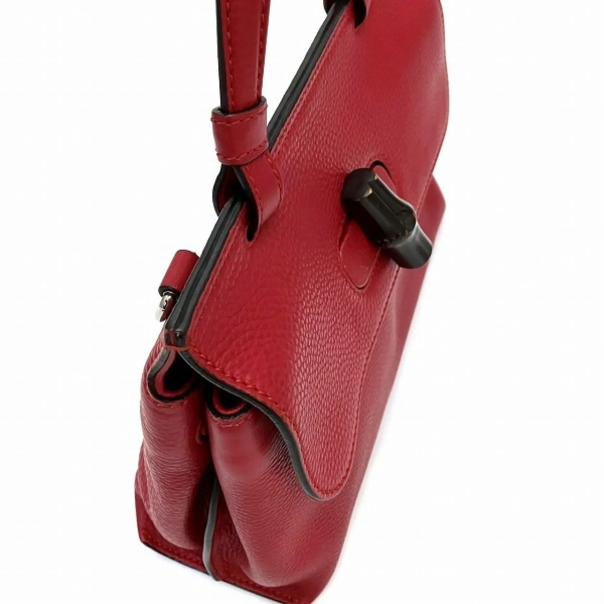 GUCCI Bamboo Daily 370831 Bag Handbag Shoulder Ladies