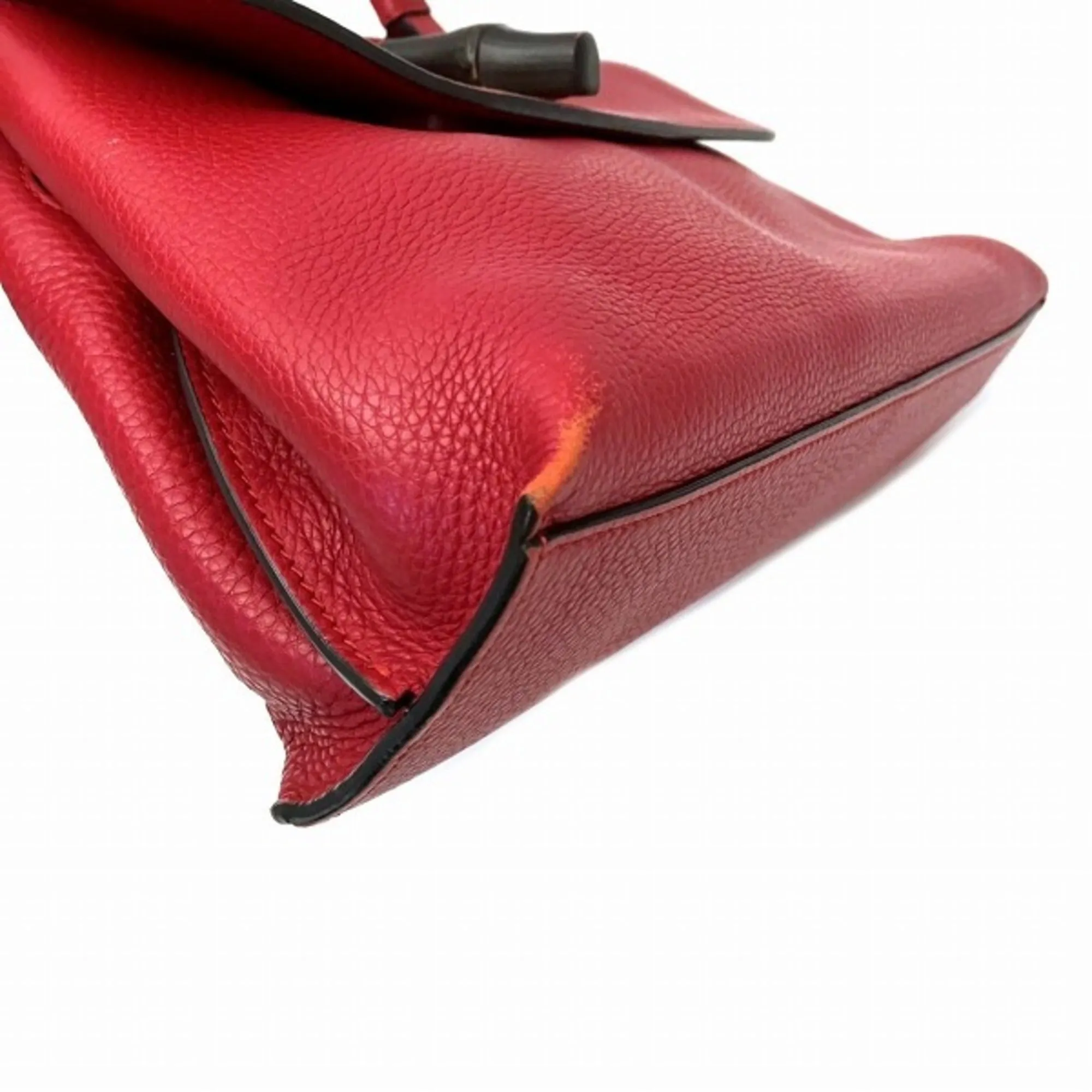 GUCCI Bamboo Daily 370831 Bag Handbag Shoulder Ladies
