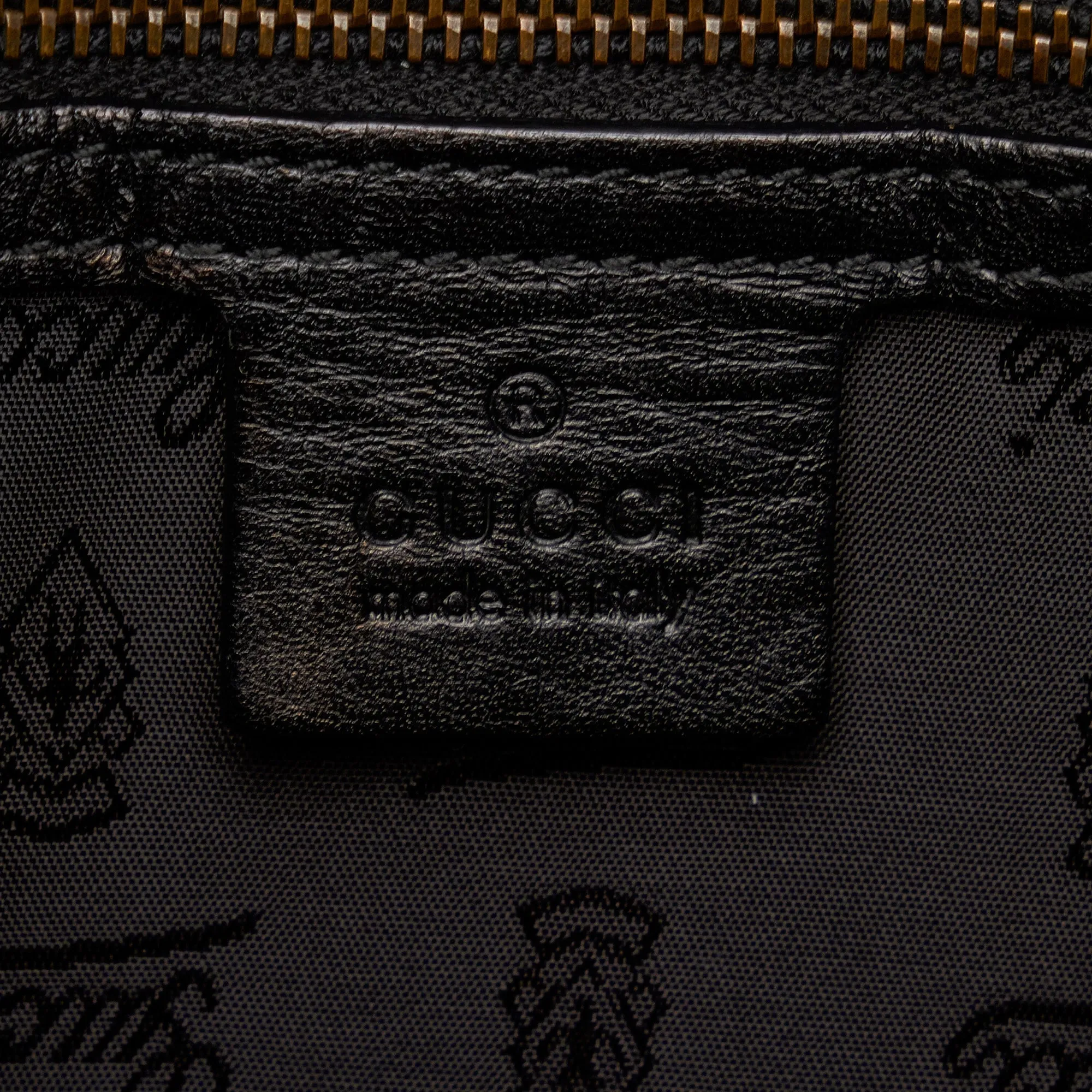 GUCCI Jockey Shoulder Bag