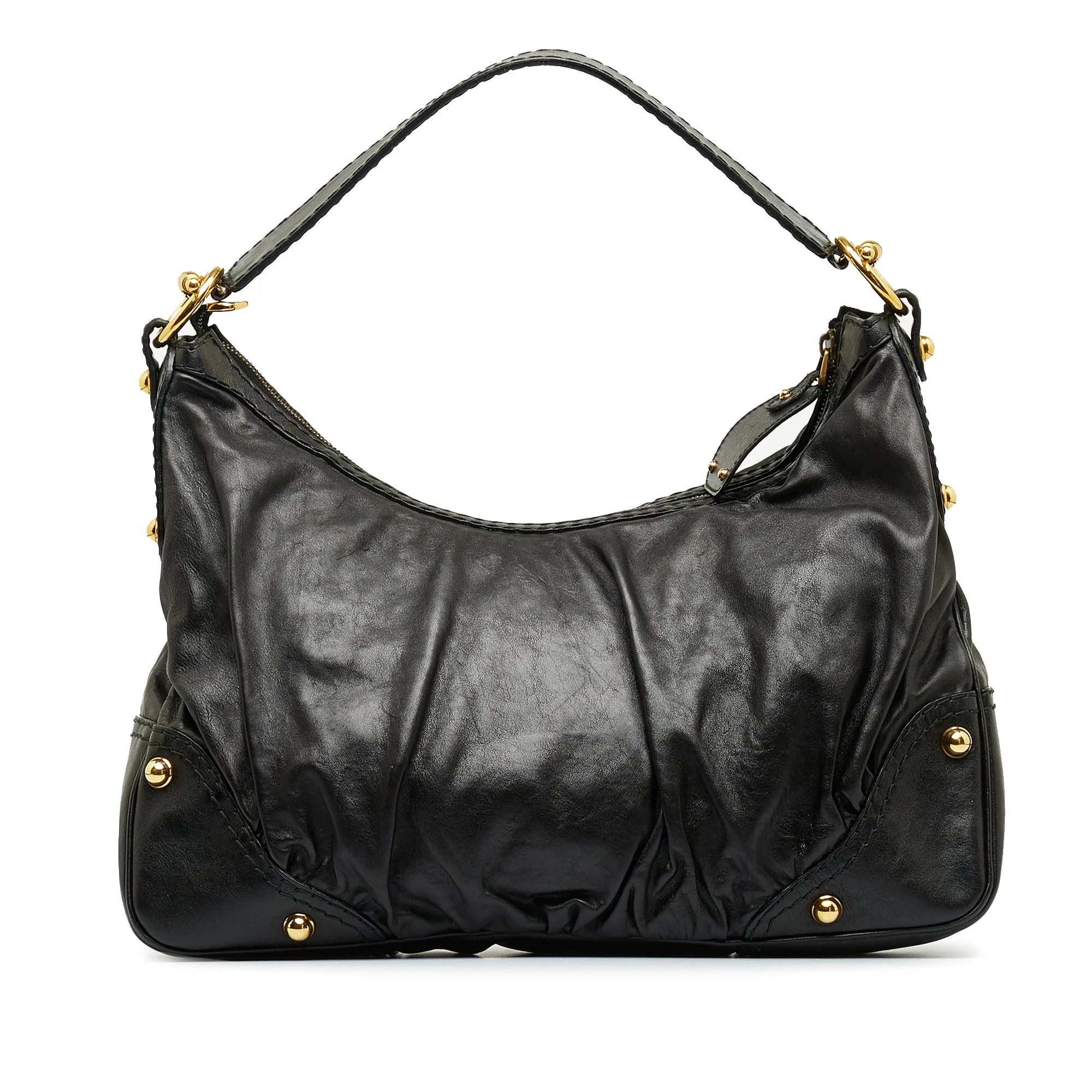 GUCCI Jockey Shoulder Bag
