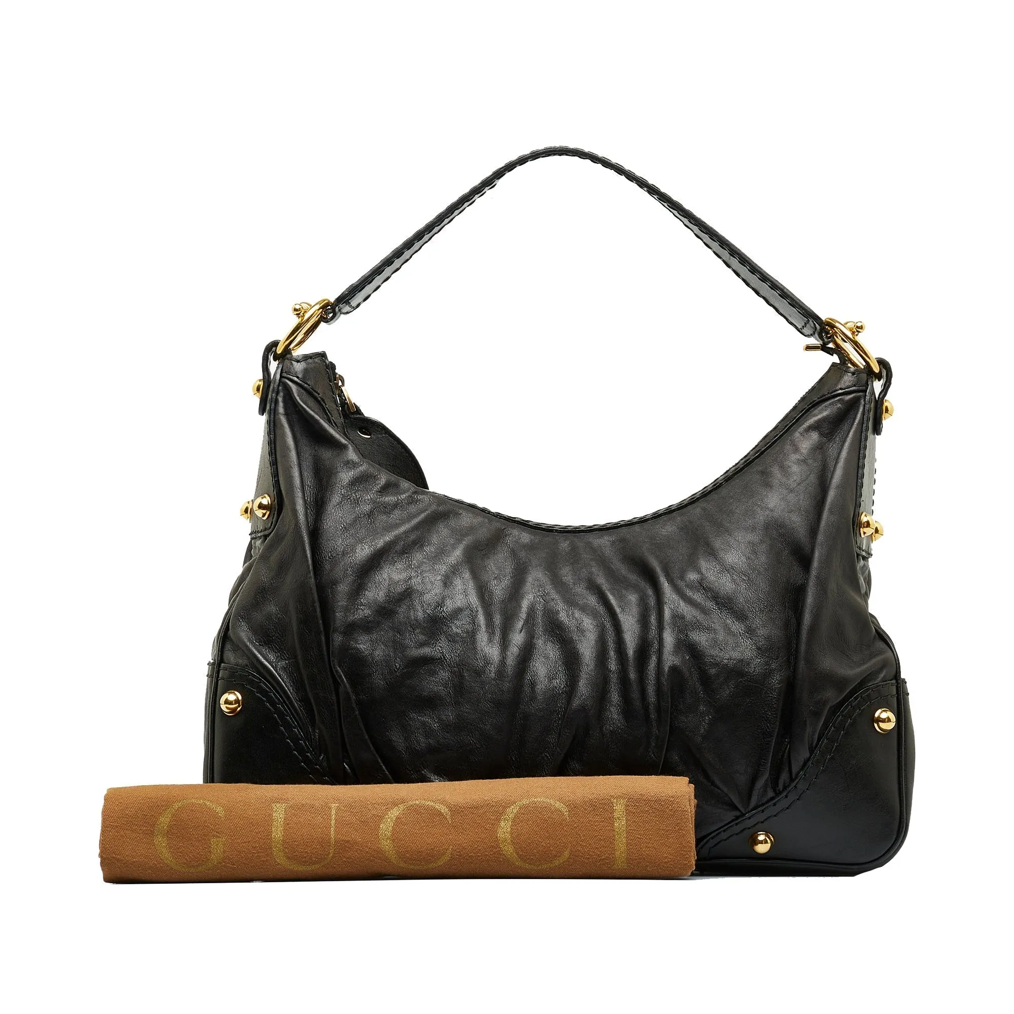 GUCCI Jockey Shoulder Bag