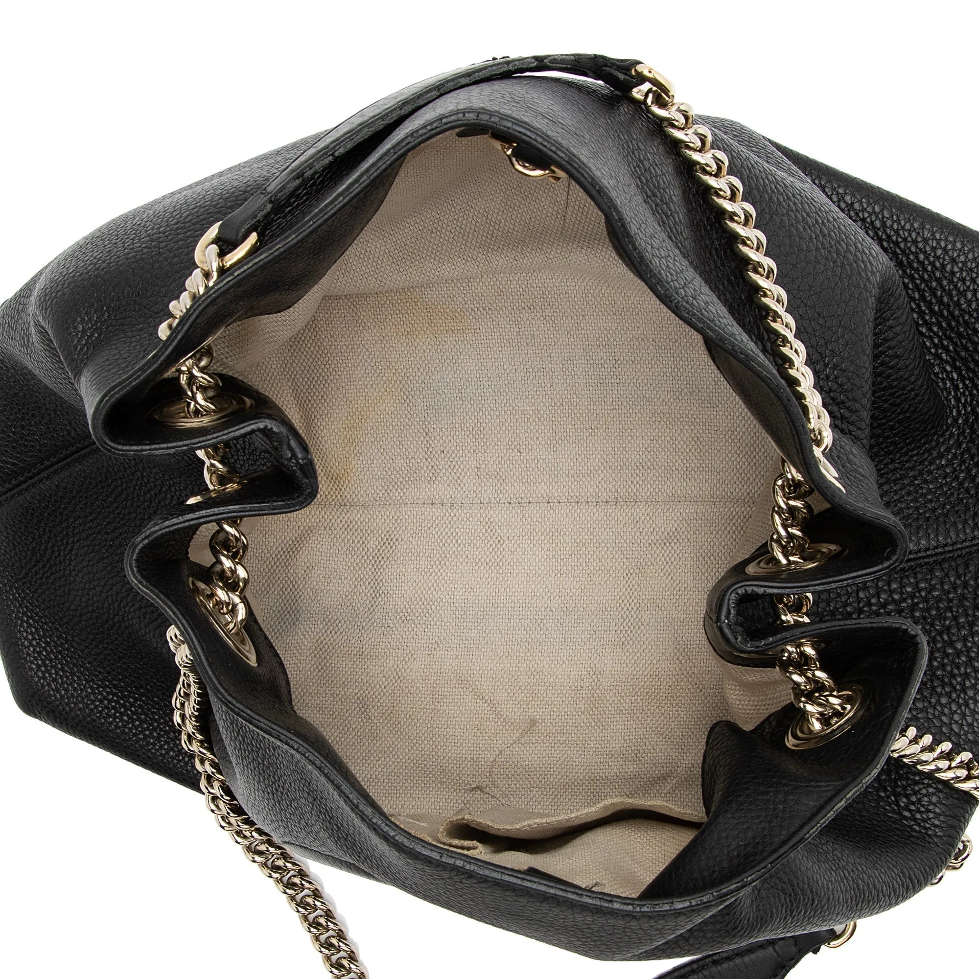 Gucci Leather Soho Medium Shoulder Bag (SHF-z5xvTo)