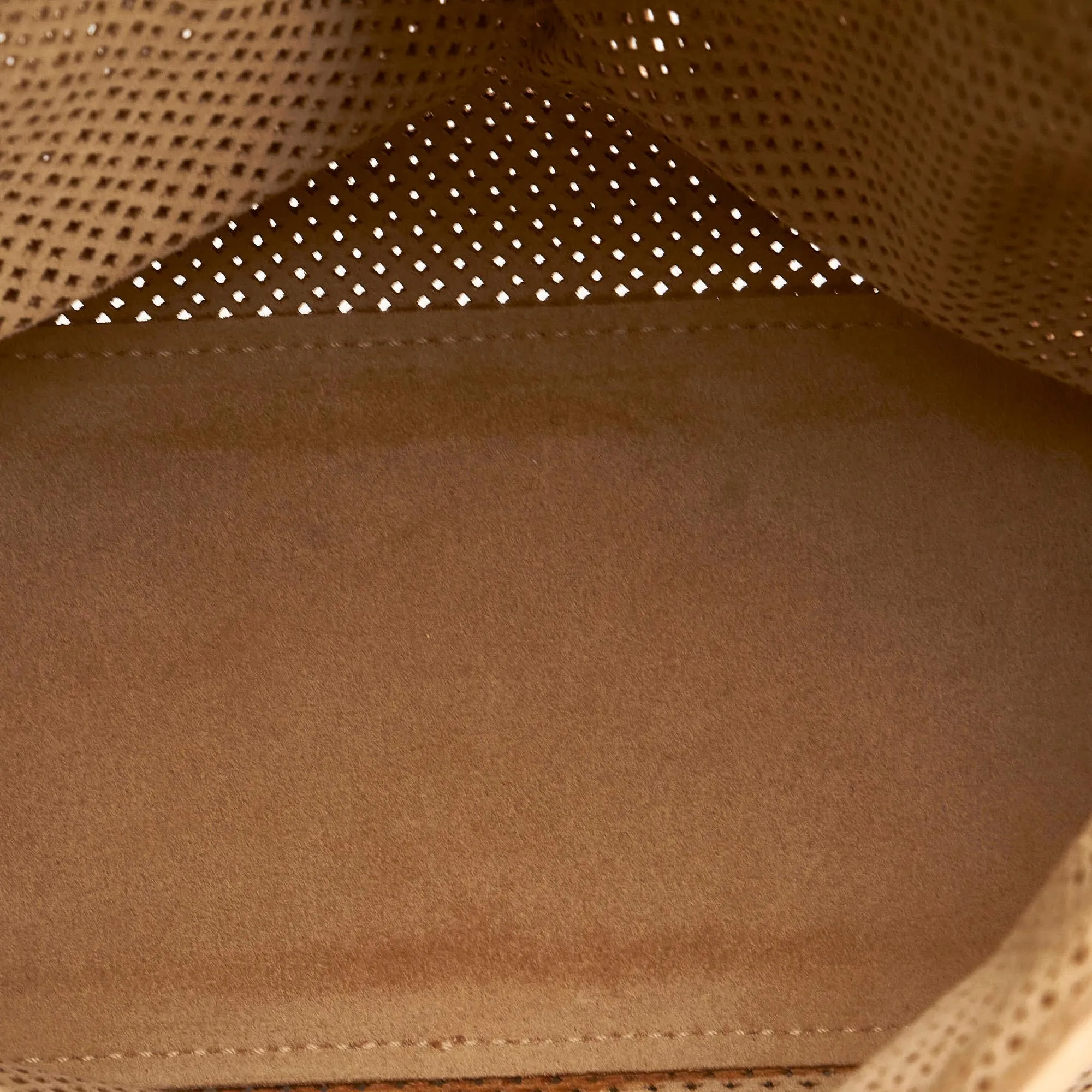Gucci Perforated Leather Shoulder Bag