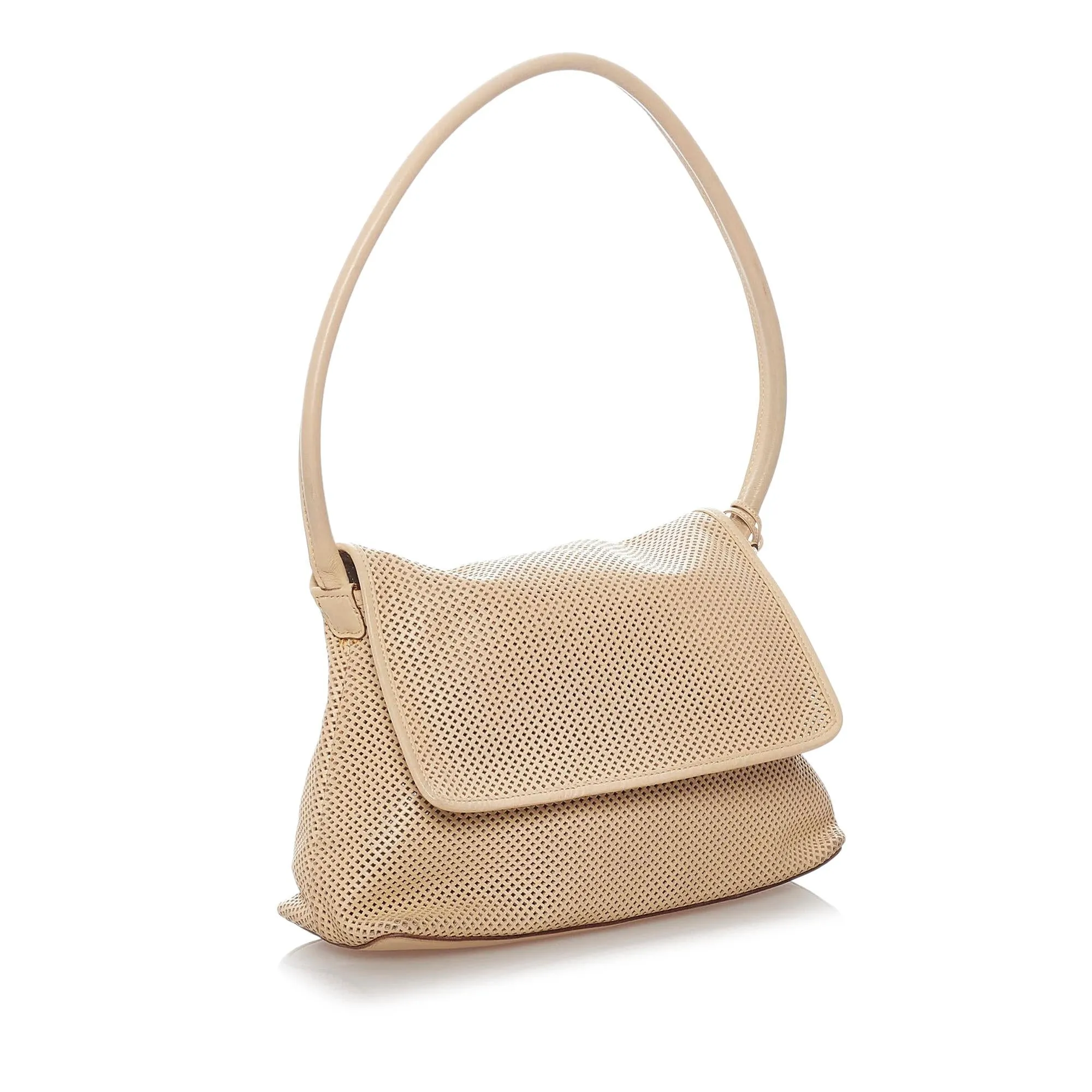 Gucci Perforated Leather Shoulder Bag