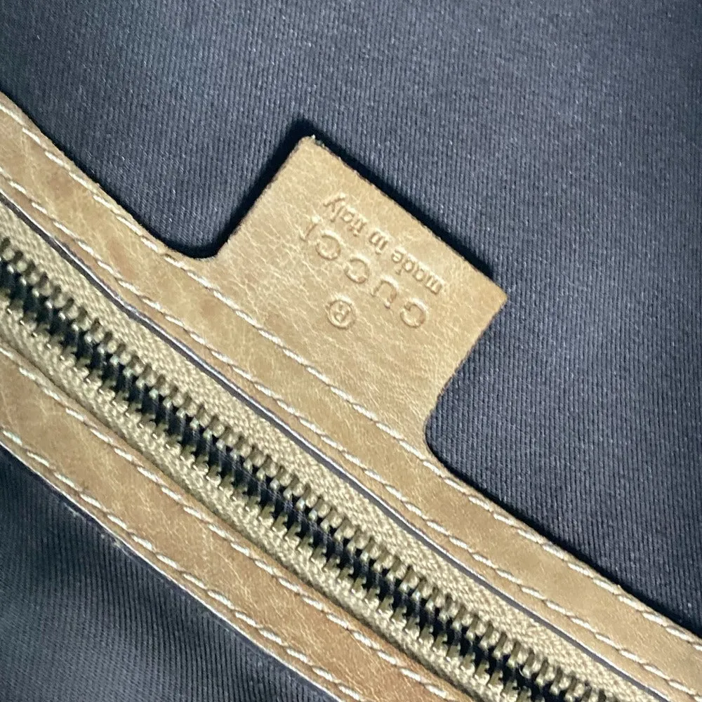 GUCCI Shoulder Bag 223955 leather Brown Crossbody Horsebit Women Used