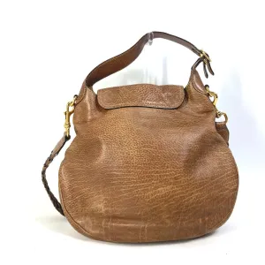 GUCCI Shoulder Bag 223955 leather Brown Crossbody Horsebit Women Used
