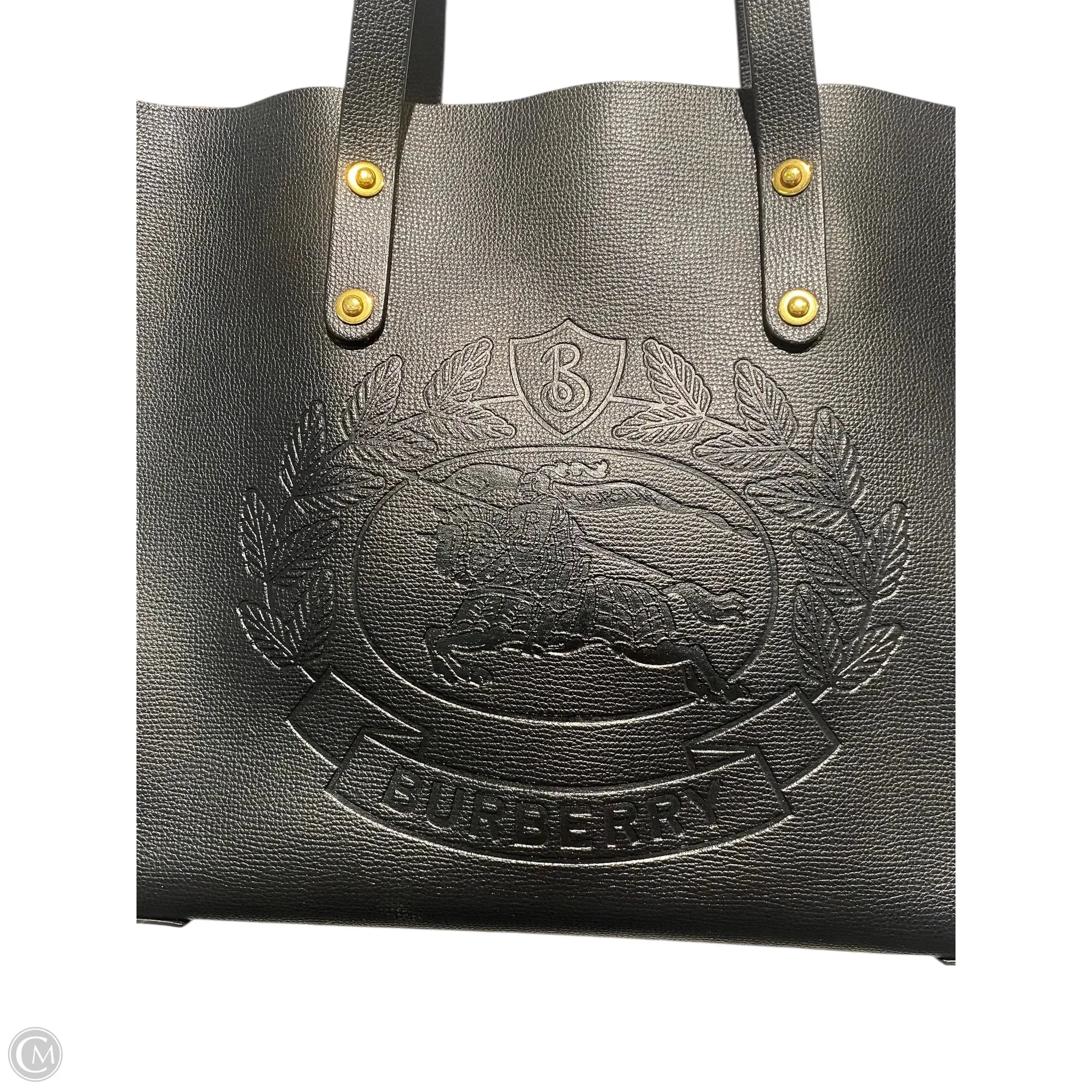Handbag Luxury Designer By Burberry, Size: Large