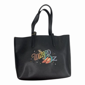 Handbag Designer By Coach In Black, Size:Large
