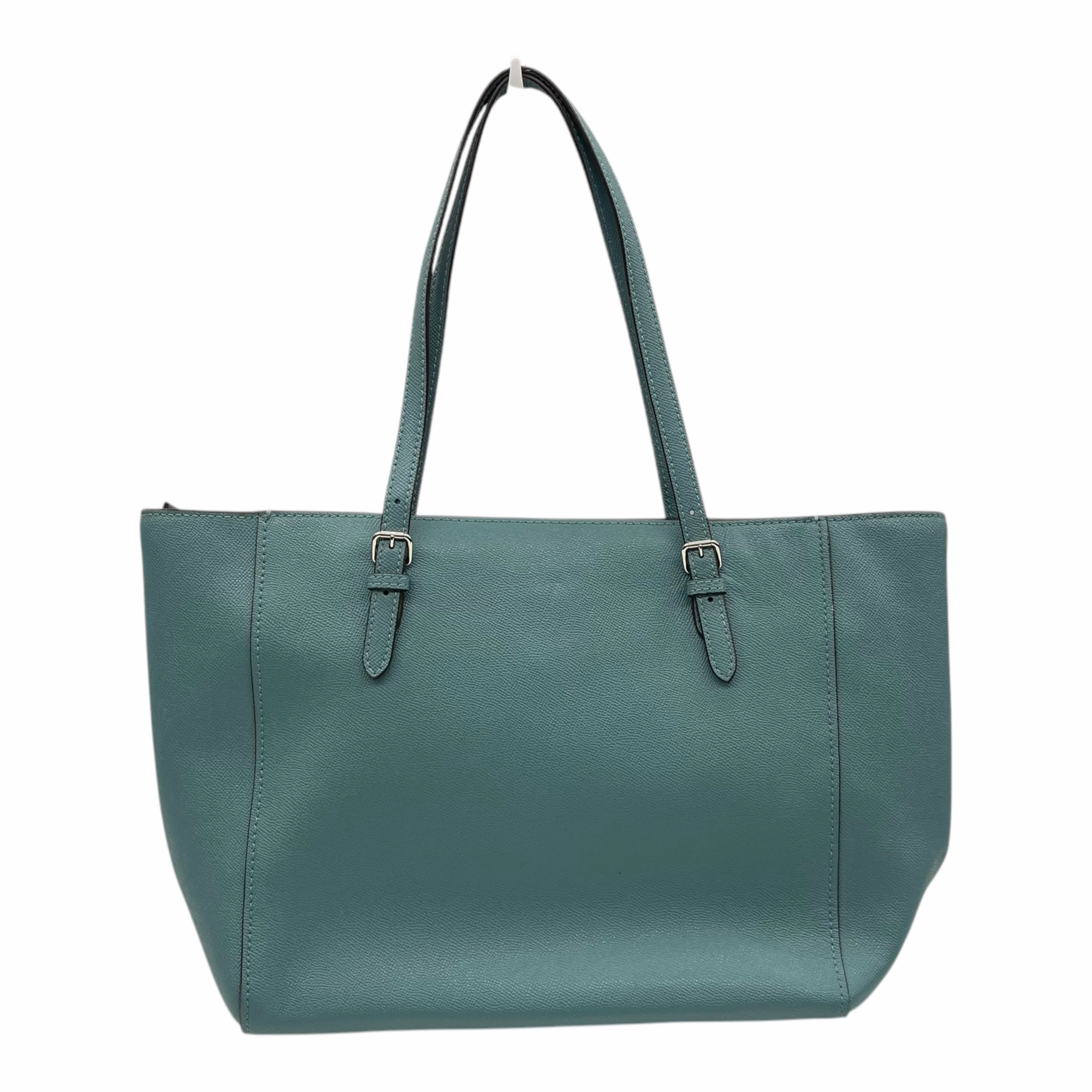 Handbag Designer By Coach In Blue, Size:Large