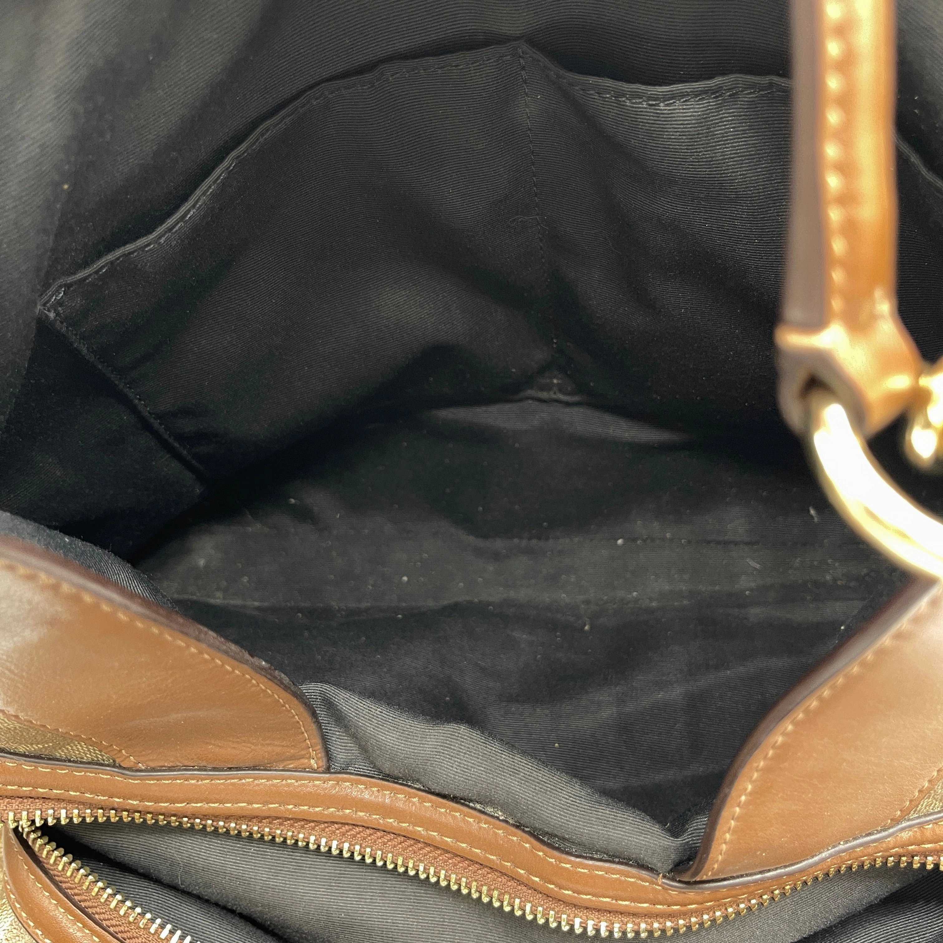 HANDBAG DESIGNER by COACH In BROWN, Size: LARGE
