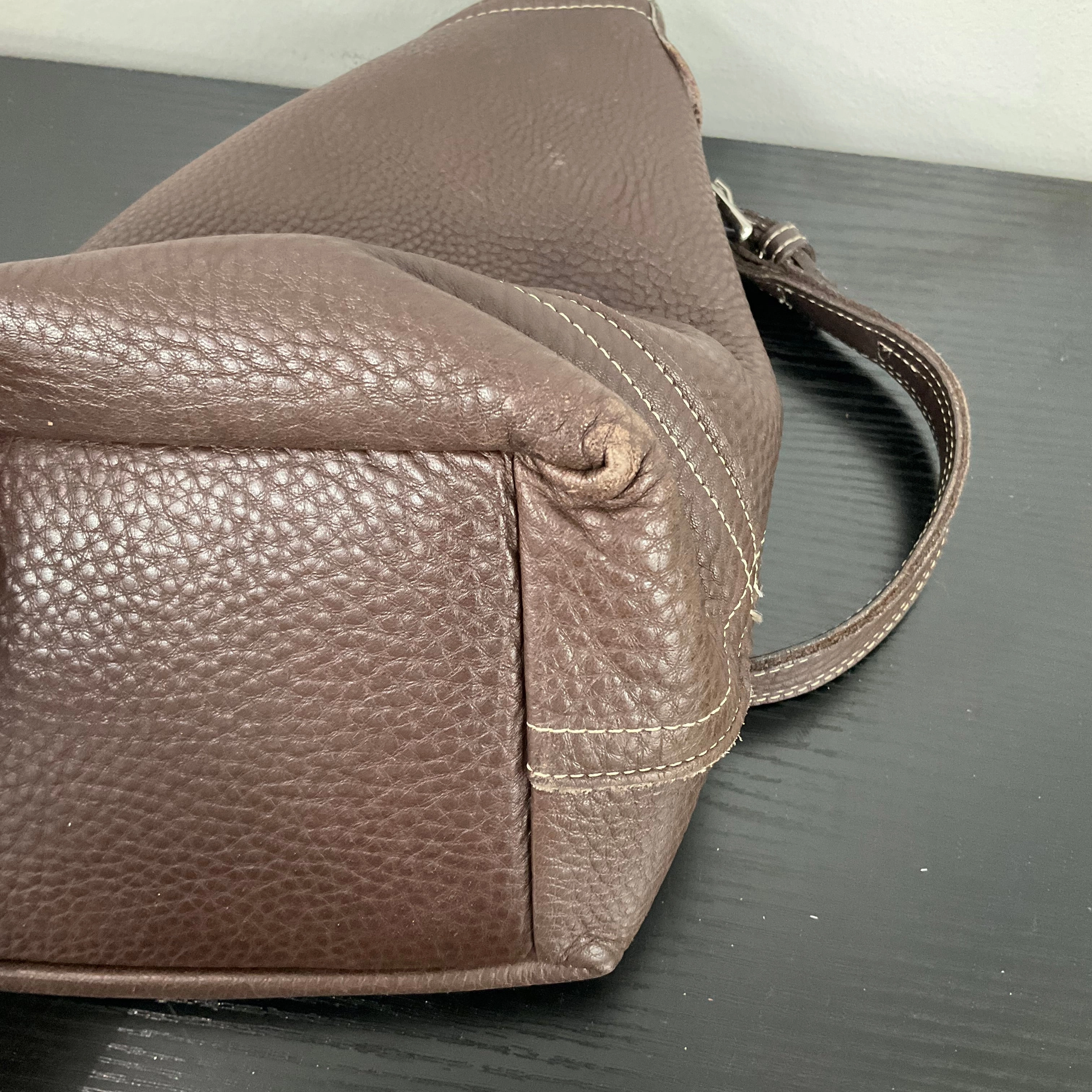 Handbag Designer By Coach In Brown, Size:Medium