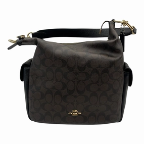 Handbag Designer By Coach In Brown, Size:Medium