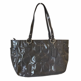 Handbag Designer By Coach In Grey, Size:Medium