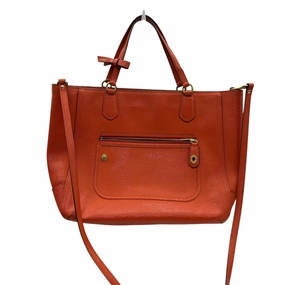 Handbag Designer By Coach In Orange, Size:Medium