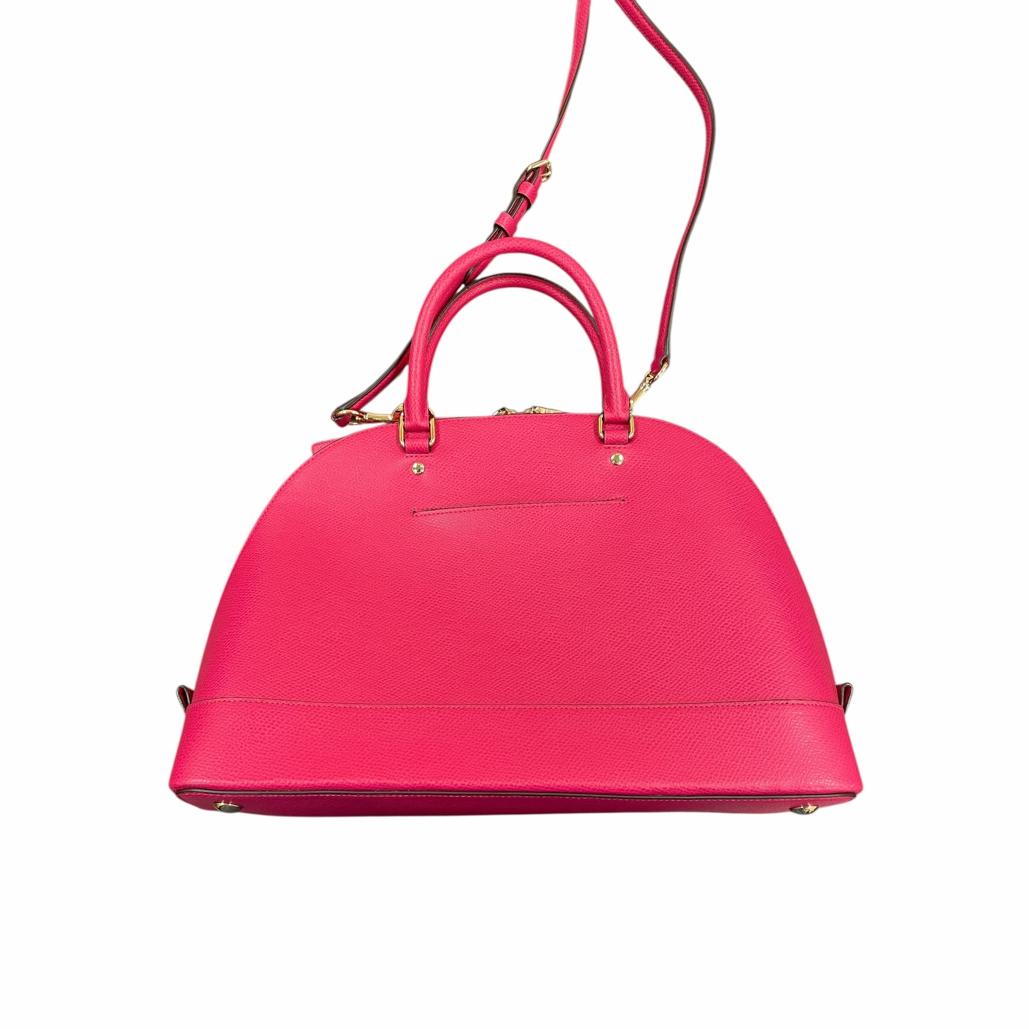 Handbag Designer By Coach In Pink, Size:Large