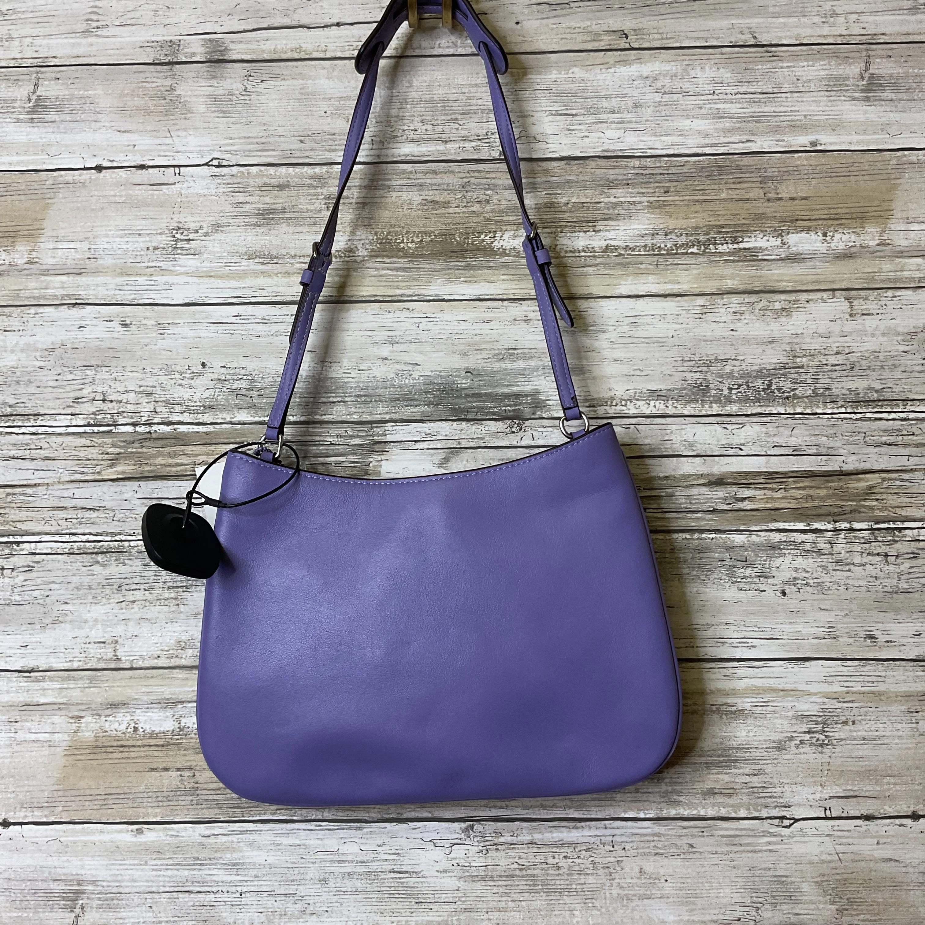 Handbag Designer By Coach In Purple, Size:Medium