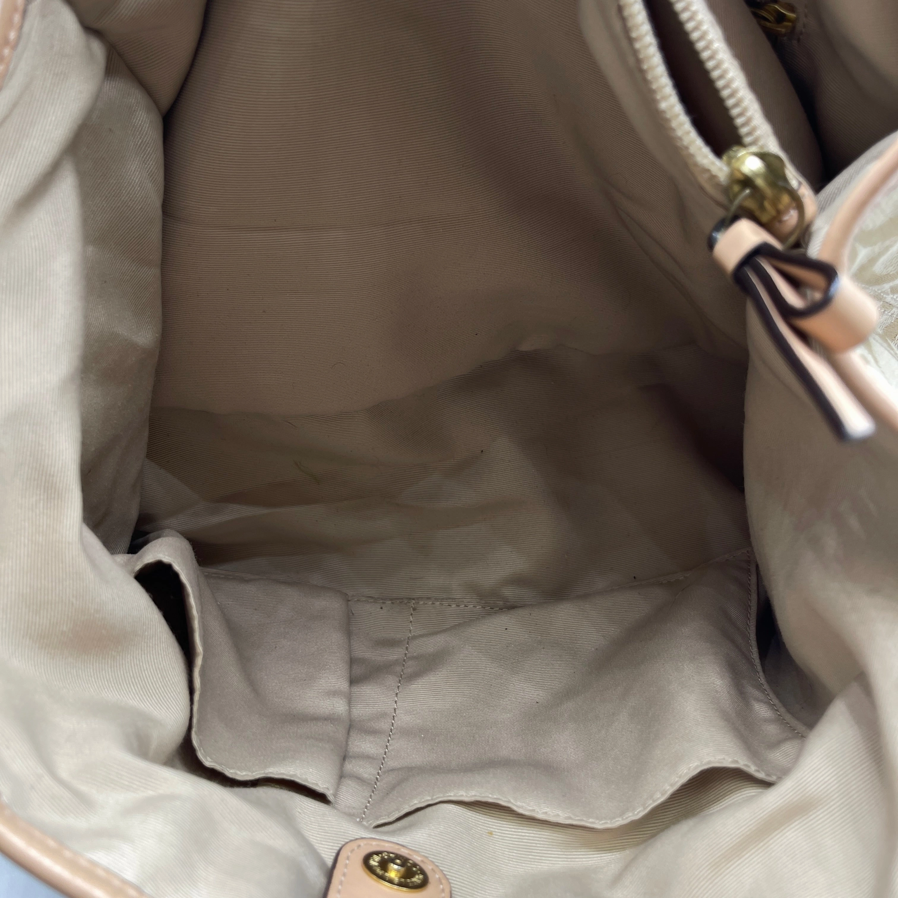 HANDBAG DESIGNER by COACH In TAN, Size: MEDIUM
