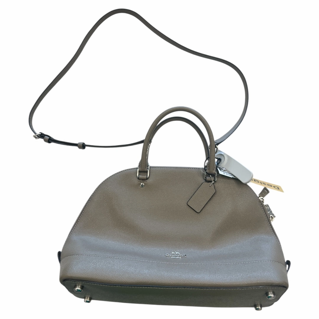 Handbag Designer By Coach In Taupe, Size:Medium