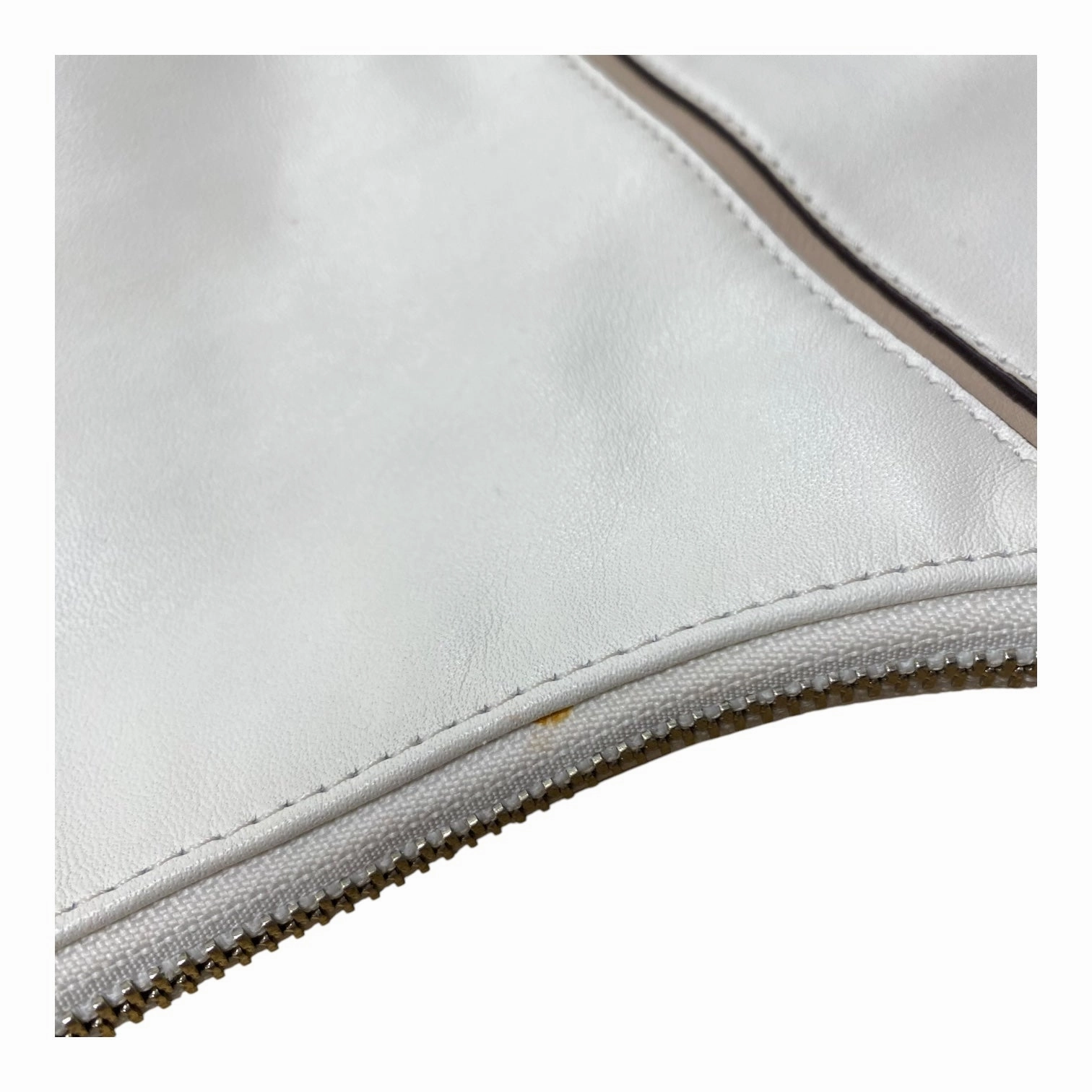 Handbag Designer By Coach In White, Size:Medium