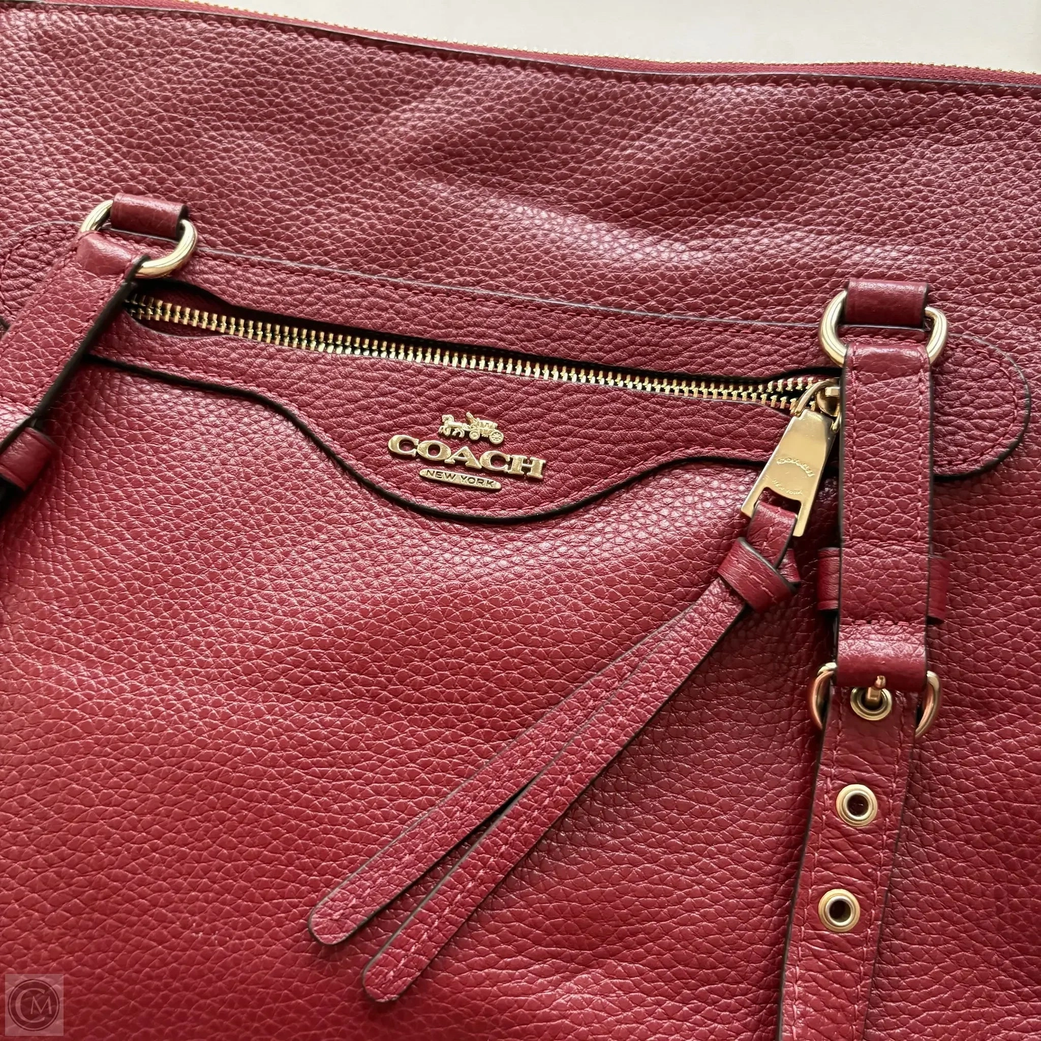 Handbag Designer By Coach, Size: Large