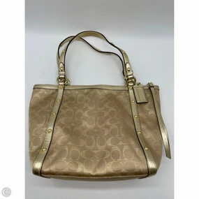Handbag Designer By Coach, Size: Large
