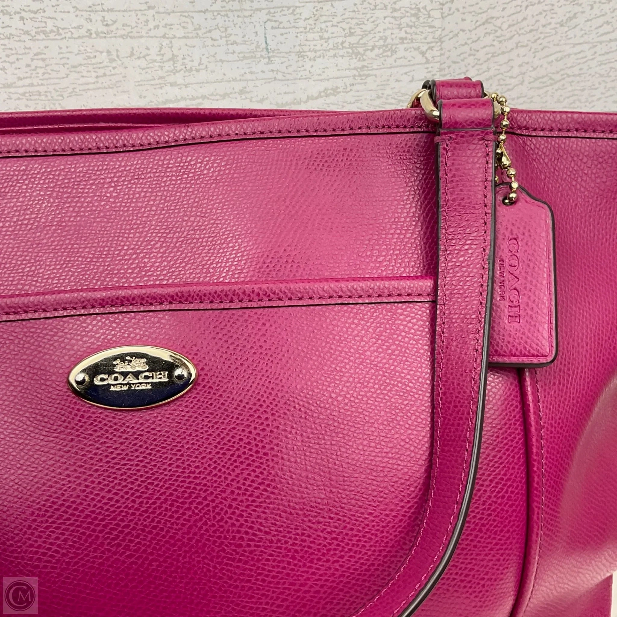 Handbag Designer By Coach, Size: Large